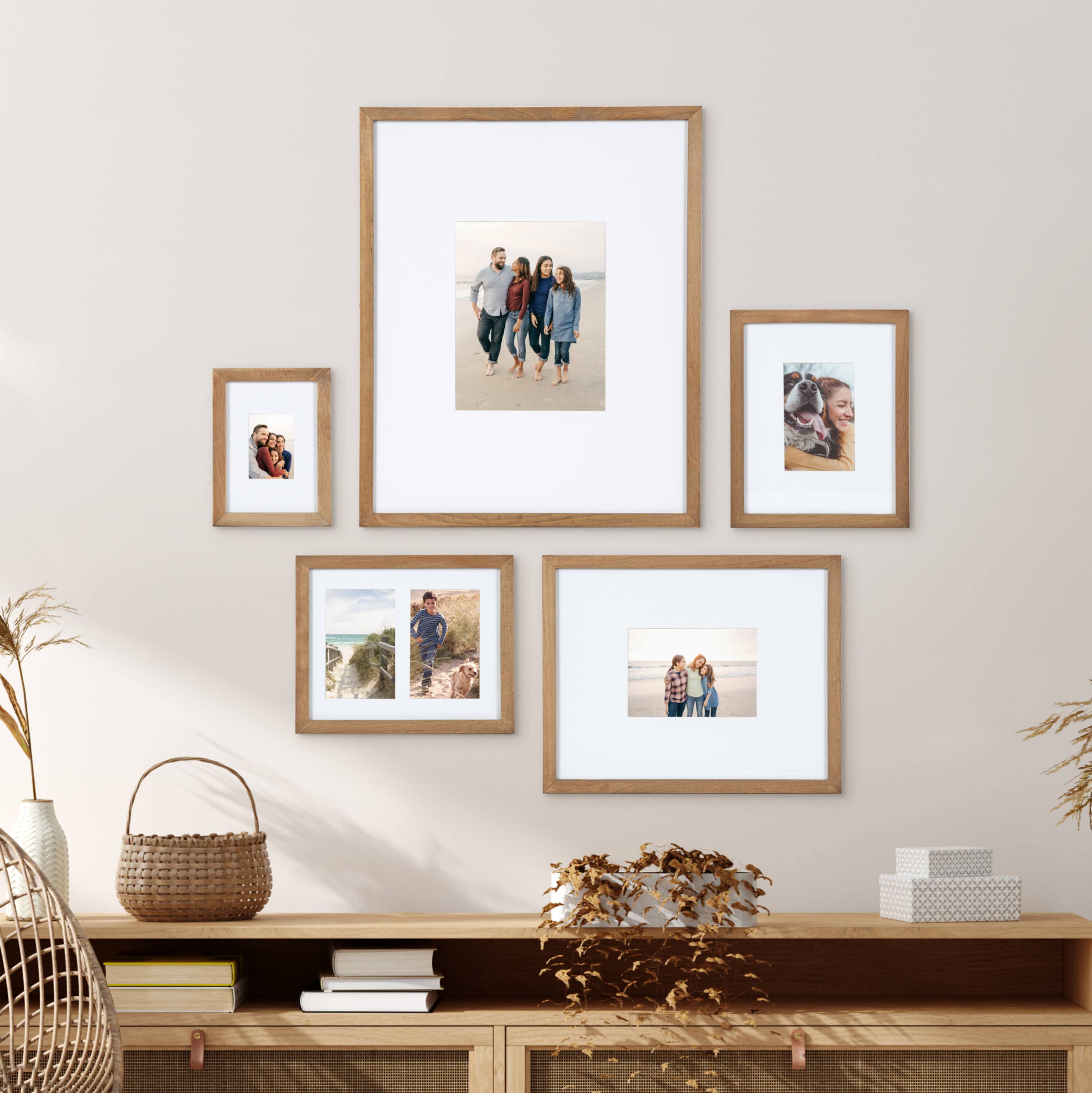 Kate and Laurel Gallery Wall Matted Picture Frames Set