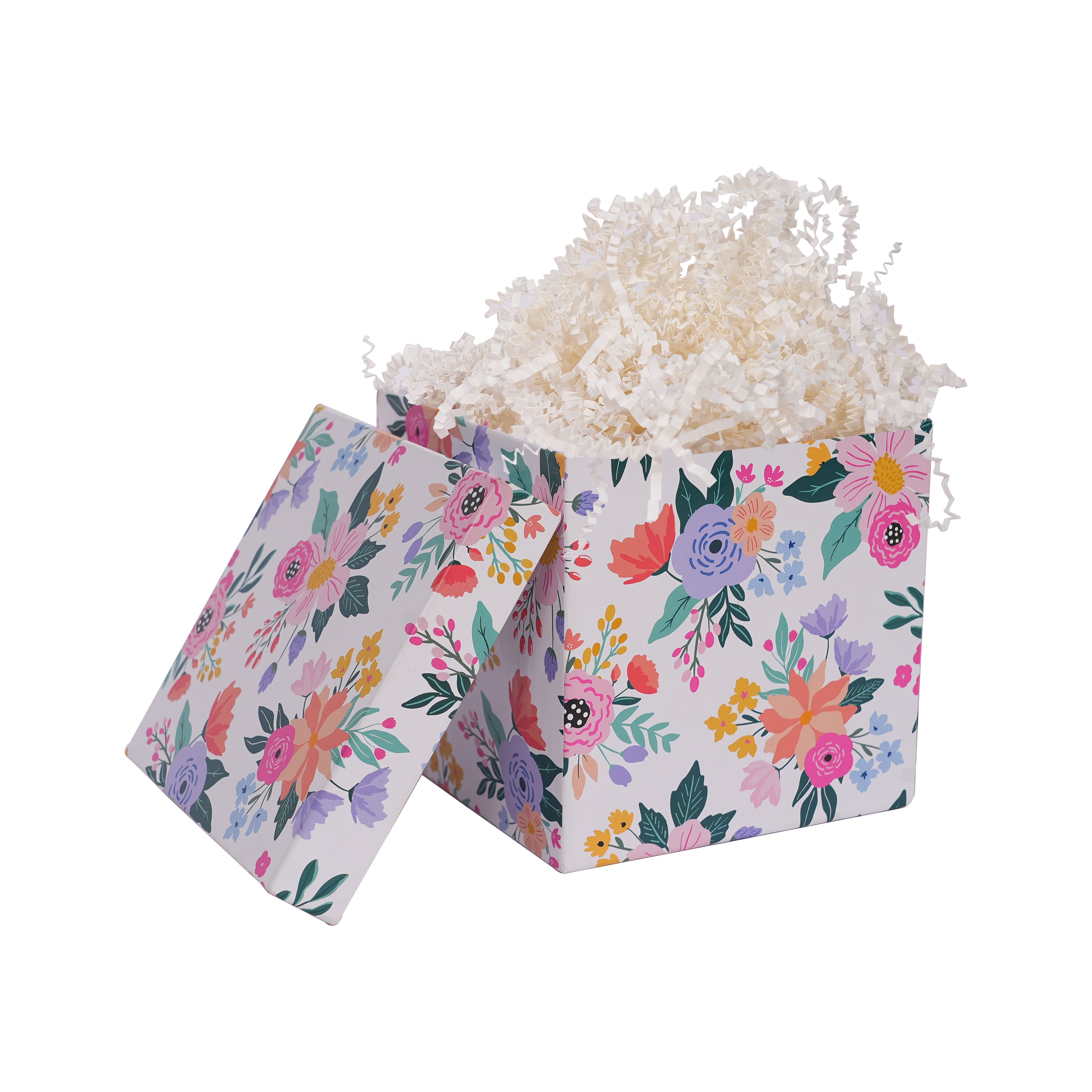 6" Floral Cube Gift Box by Celebrate It™