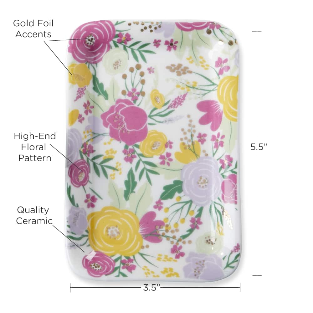 Kate Aspen® Garden Blooms Trinket Dish