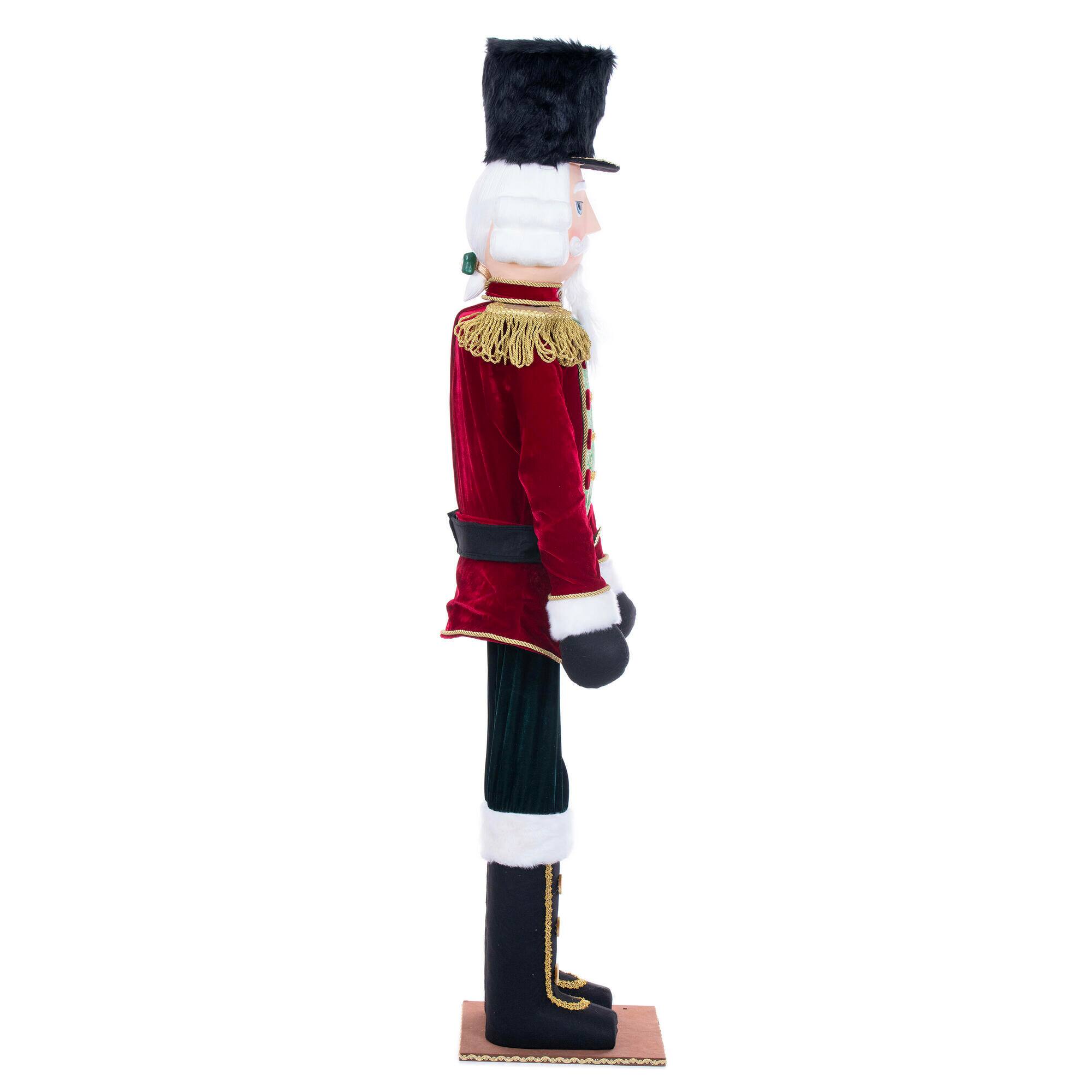 Vickerman 6.5ft. Red Standing Nutcracker Doll