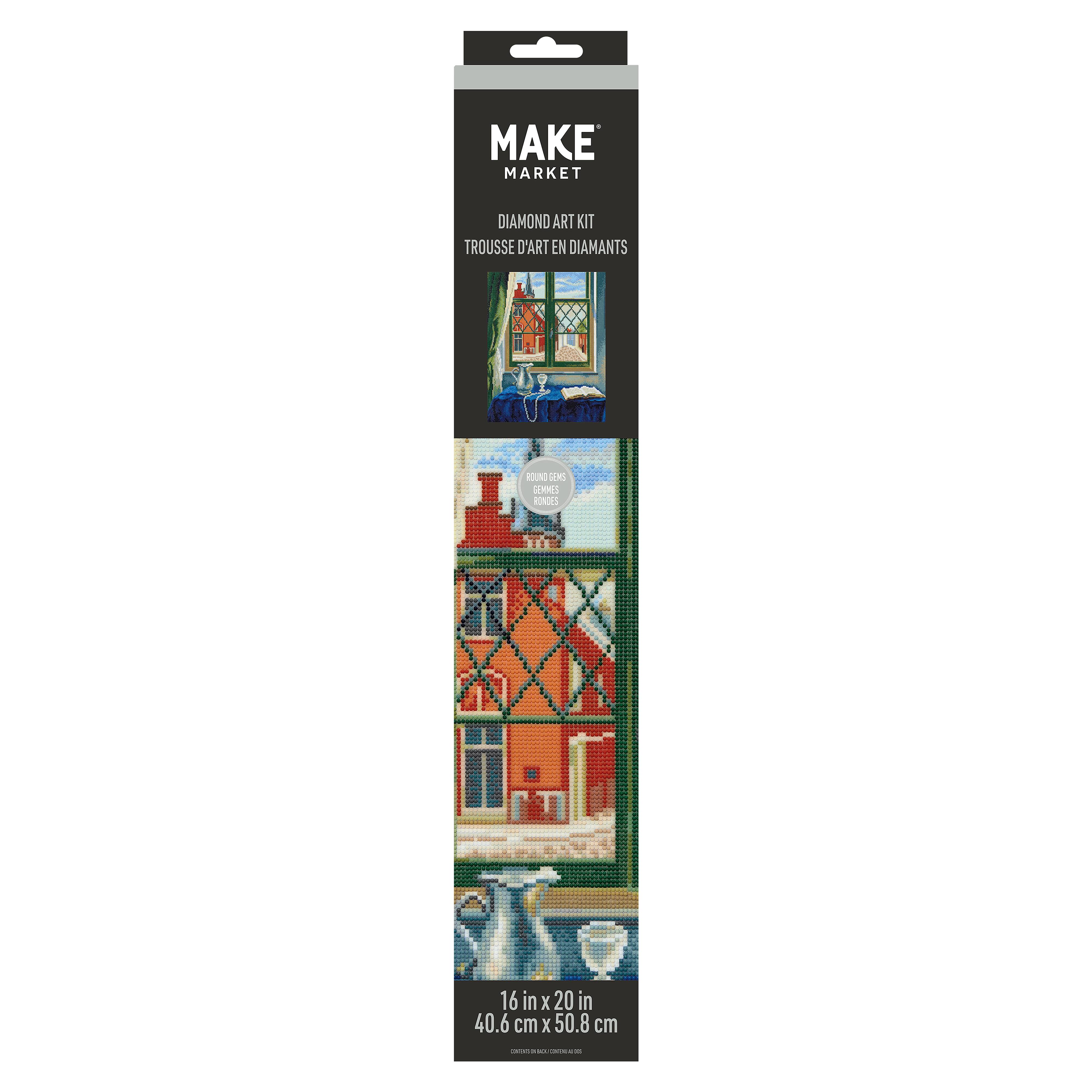 16" x 20" Still Life Window Diamond Art Kit by Make Market®