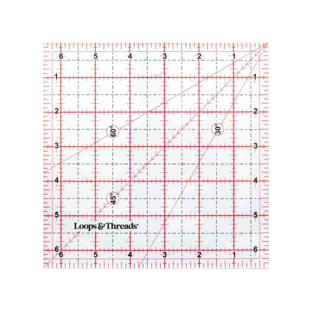 6.5" Square Quilting Template by Loops & Threads®