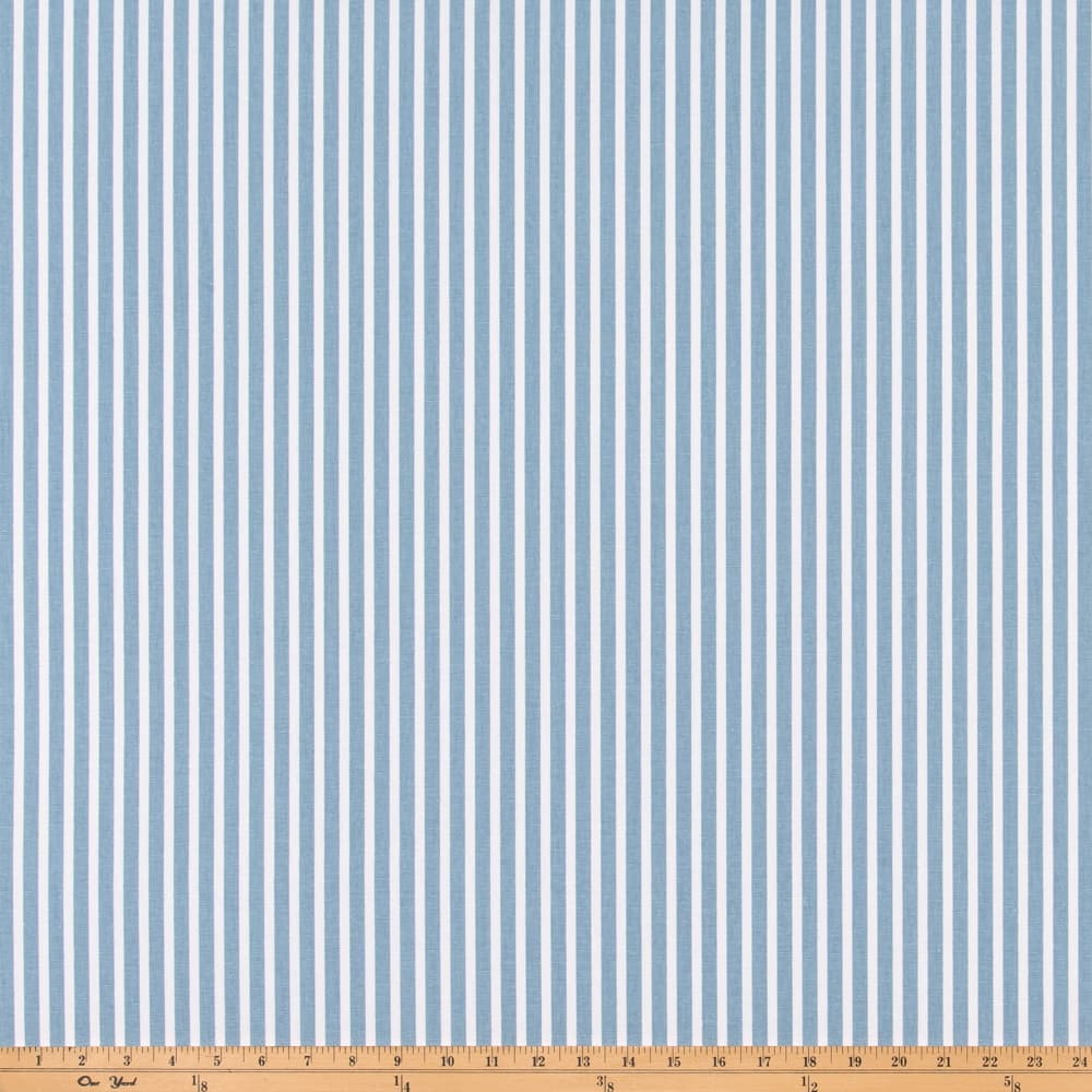 Premier Prints Carrie Weathered Blue Cotton Fabric