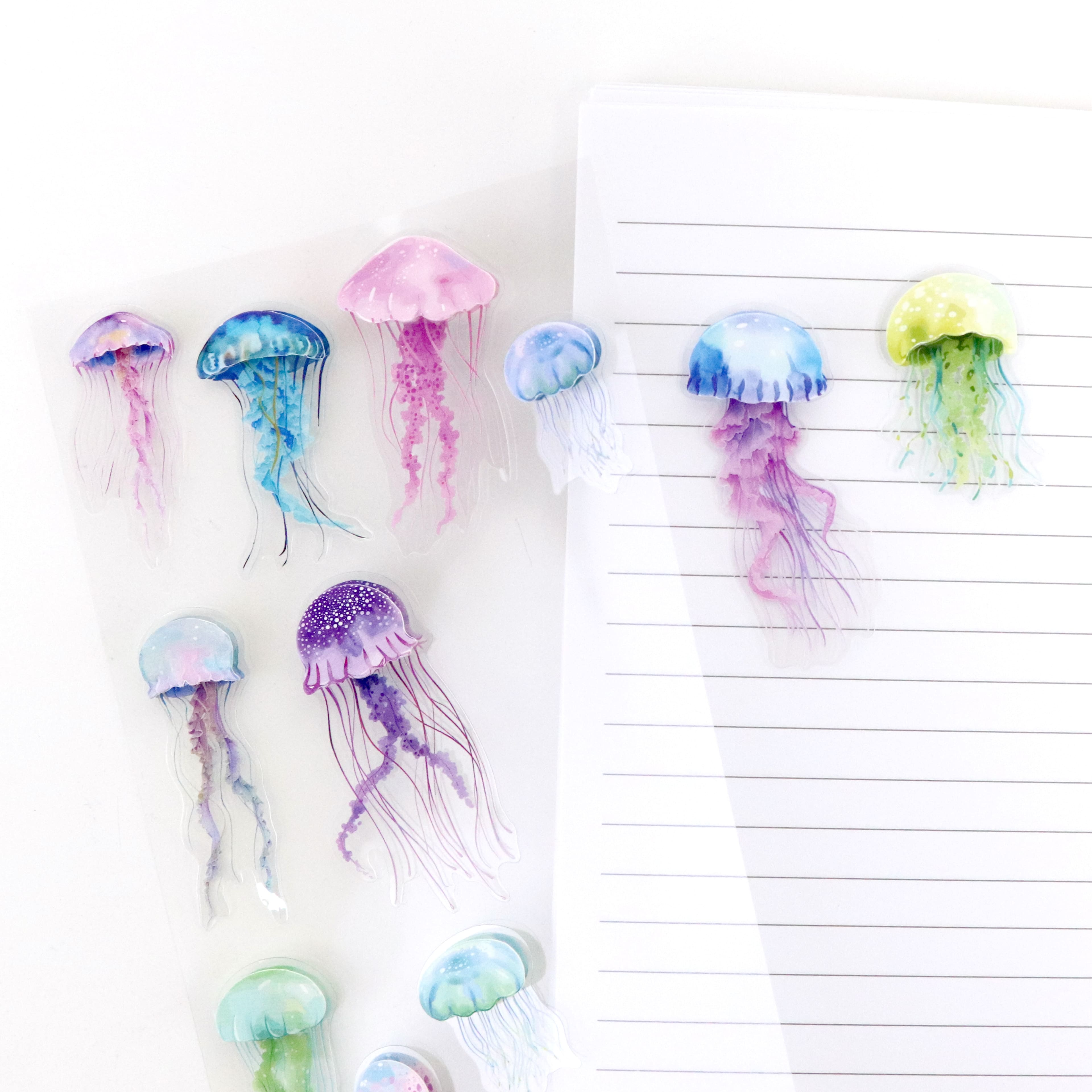 Jellyfish 3D Stickers by Recollections™