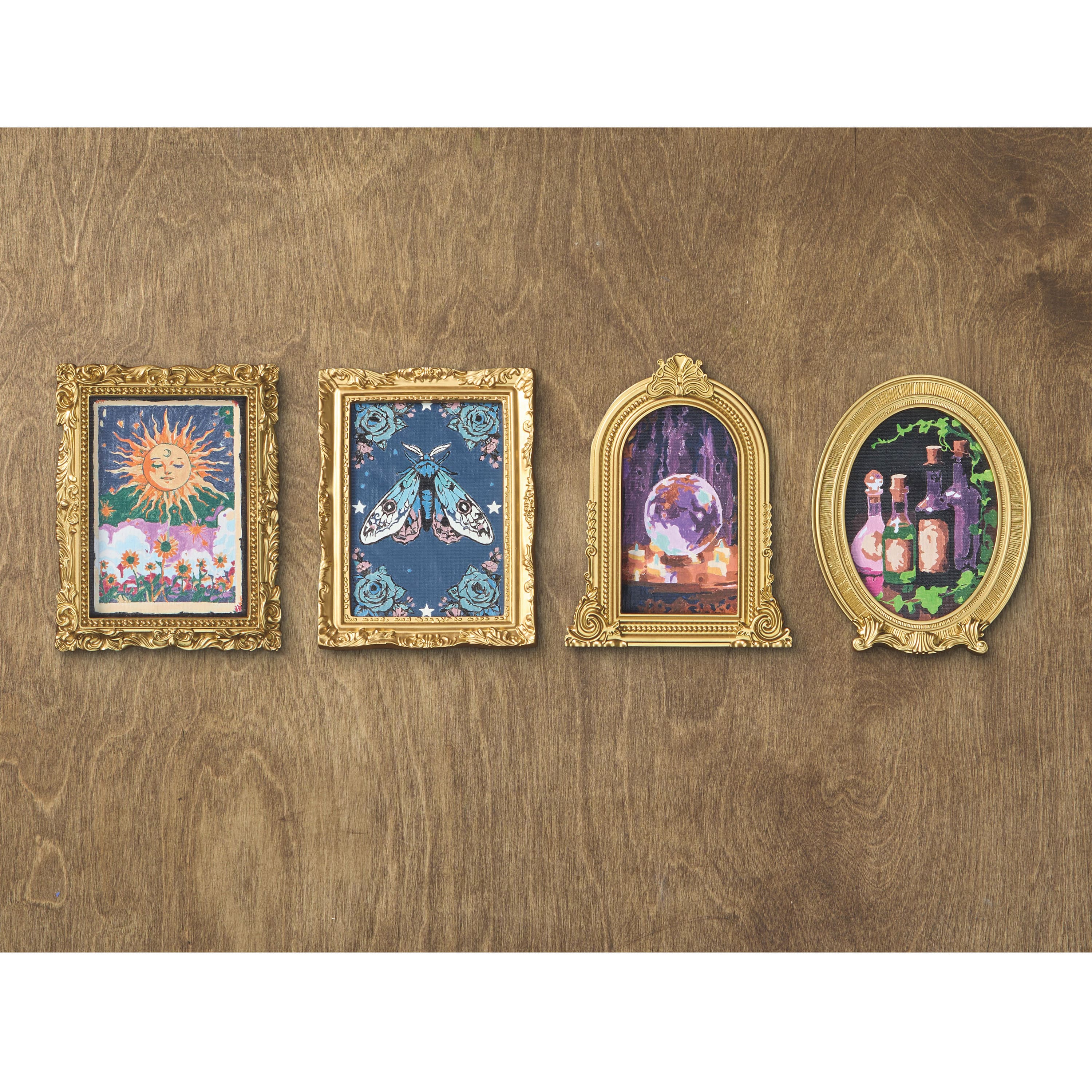 Mystery Spellbound Paint-by-Number Framed Mini Kit by Artist's Loft