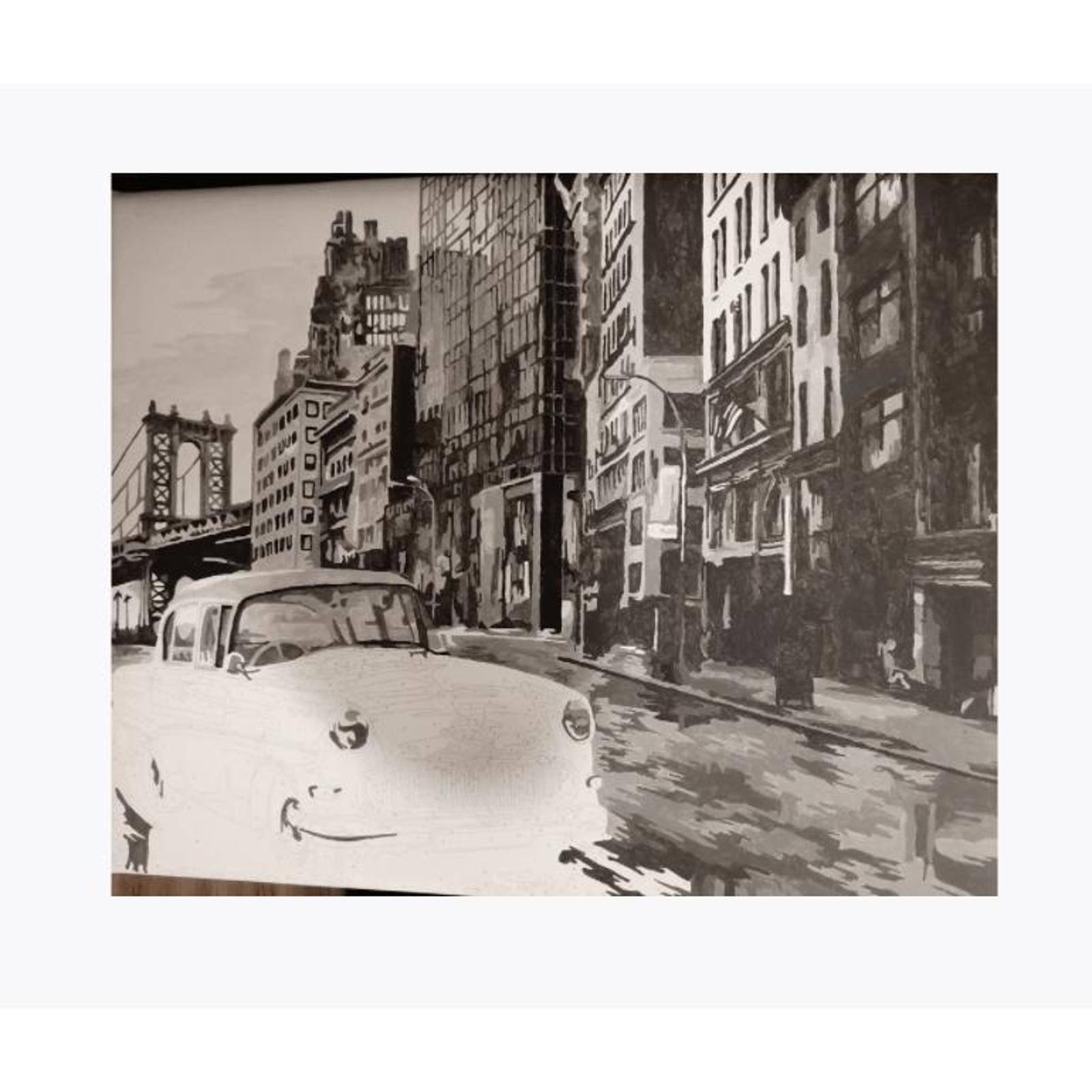 Crafting Spark New York Bridge Painting by Numbers Kit