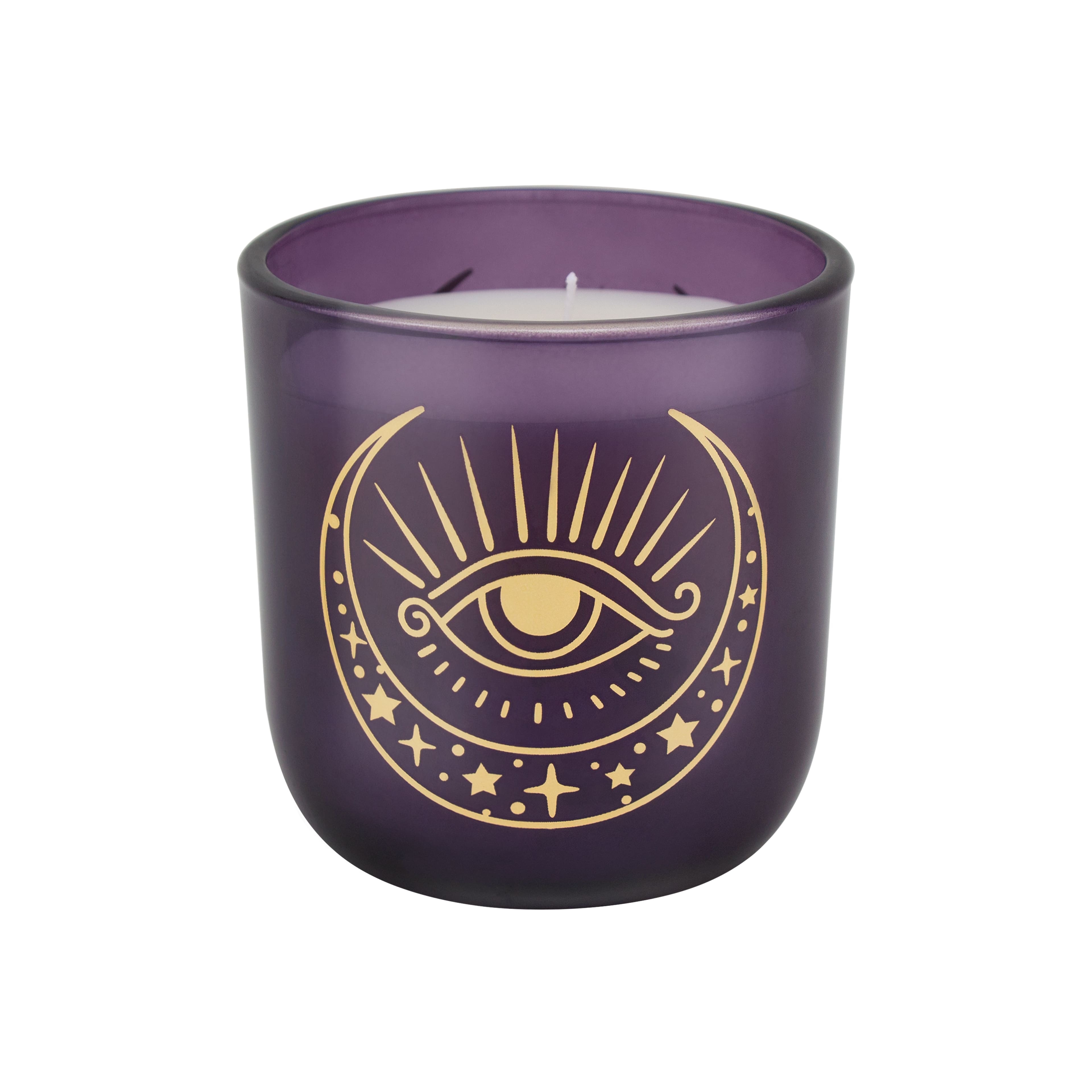 Assorted 10oz. Evil Eye Scented Glass Jar Candle with Lid, 1pc. by Ashland®