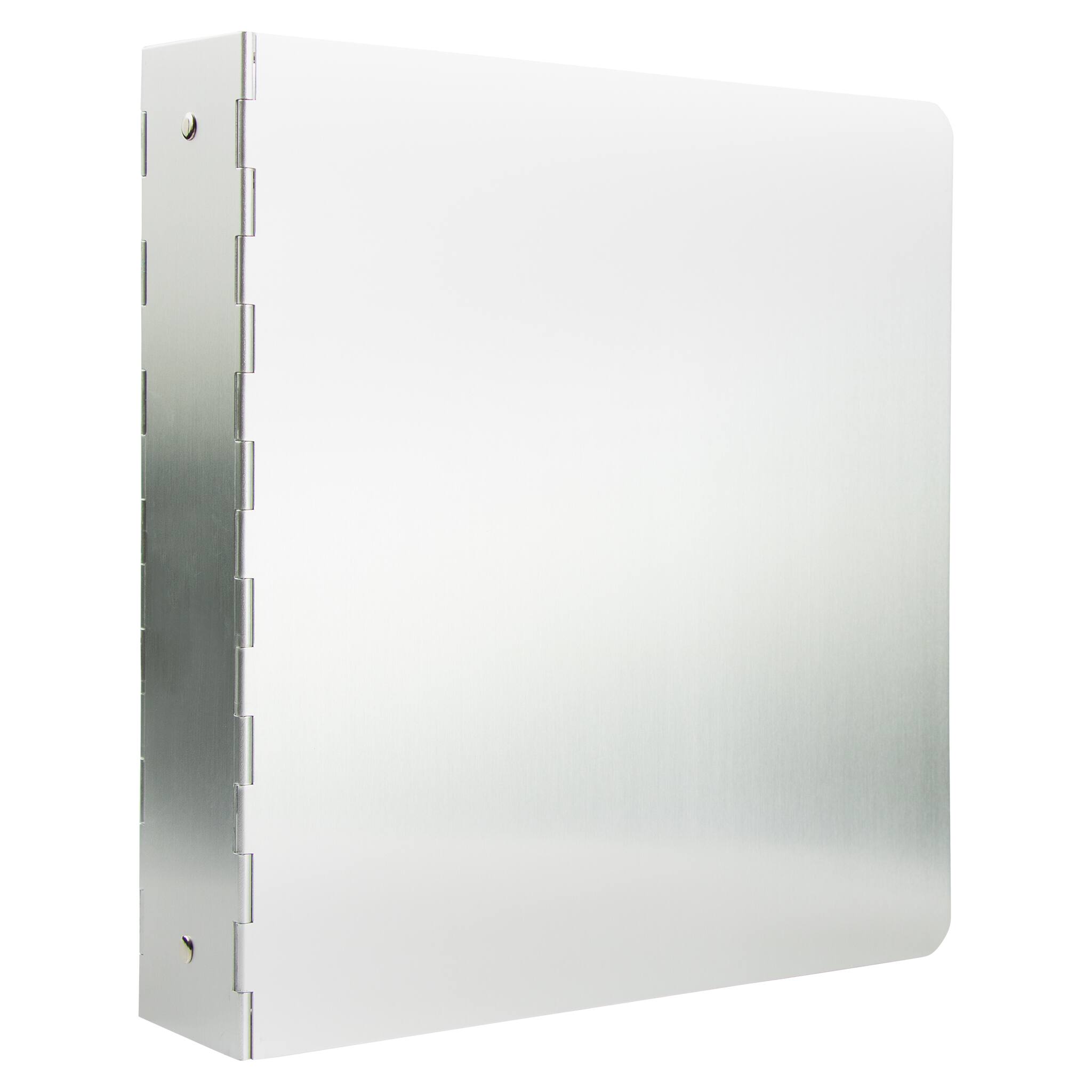 JAM Paper 2" Silver Aluminum 3-Ring Binder