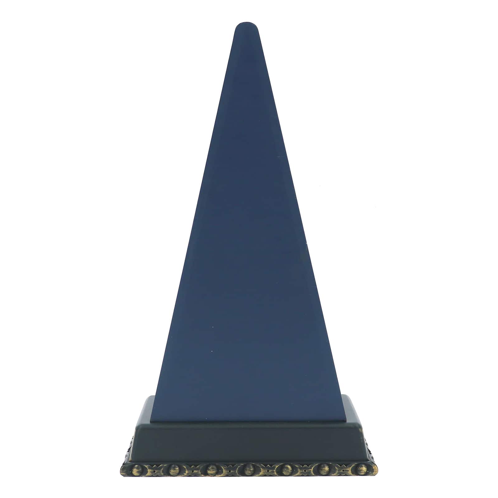 18" Navy Blue Celestial Pyramid 3-Drawer Tabletop Décor by Ashland®