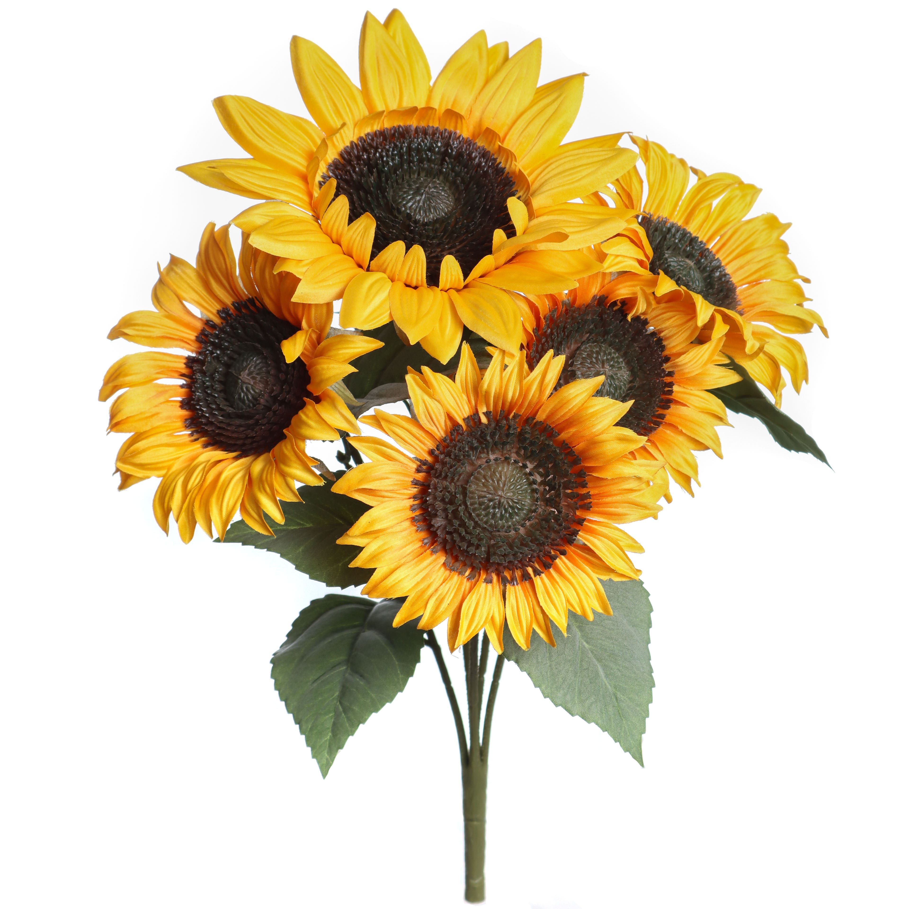 17" Sunflower Water Resistant Bush by Ashland