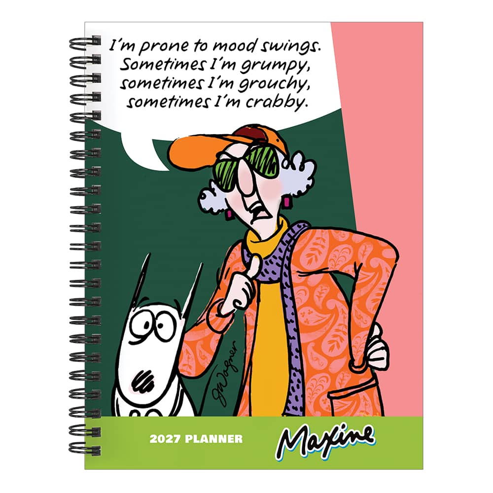 2027 Maxine Medium Weekly Monthly Planner
