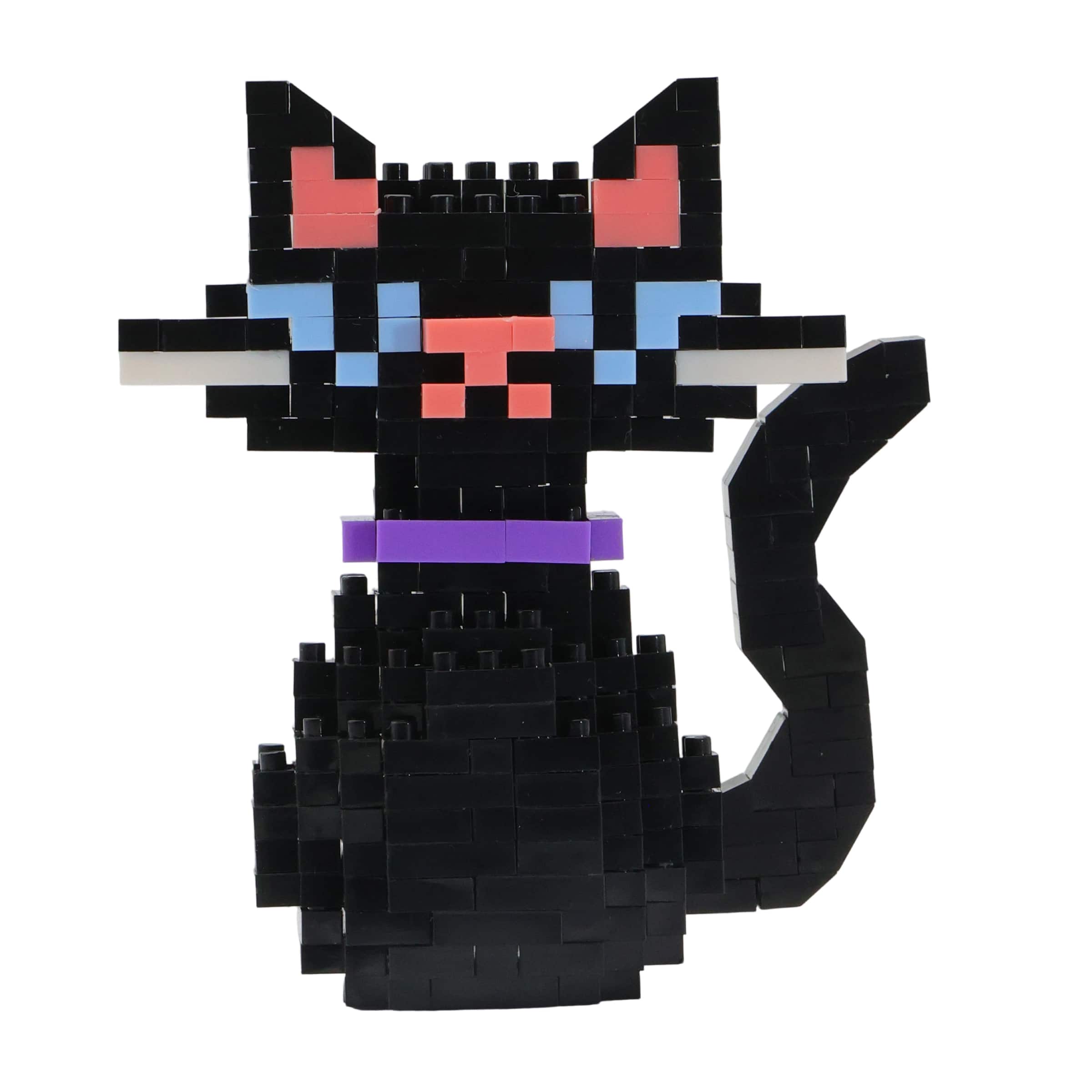 Halloween Black Cat Mini Building Blocks by Creatology™
