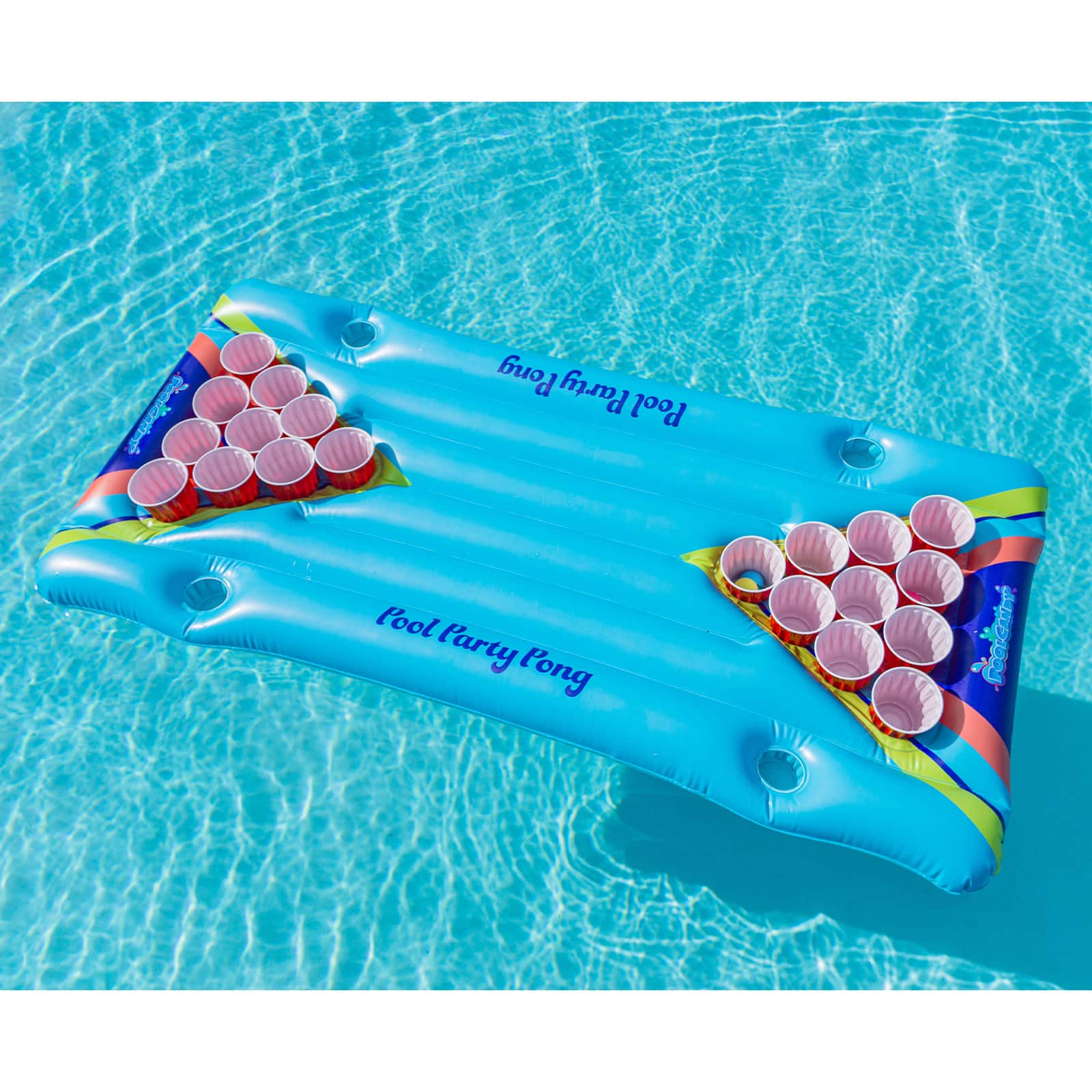 PoolCandy 5ft. Inflatable Pool Party Pong Game
