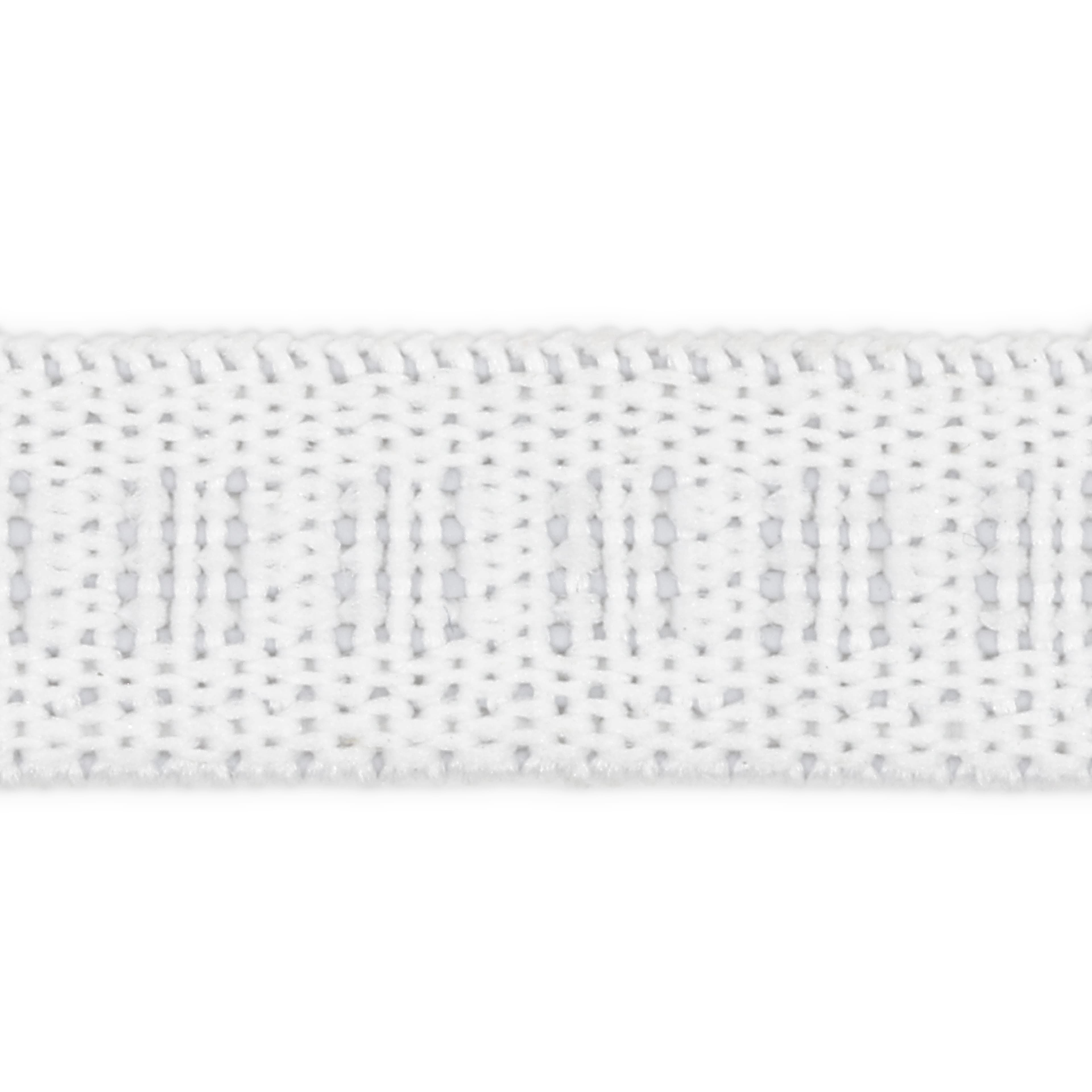 Dritz® 1/2" White Ribbed Non-Roll Elastic