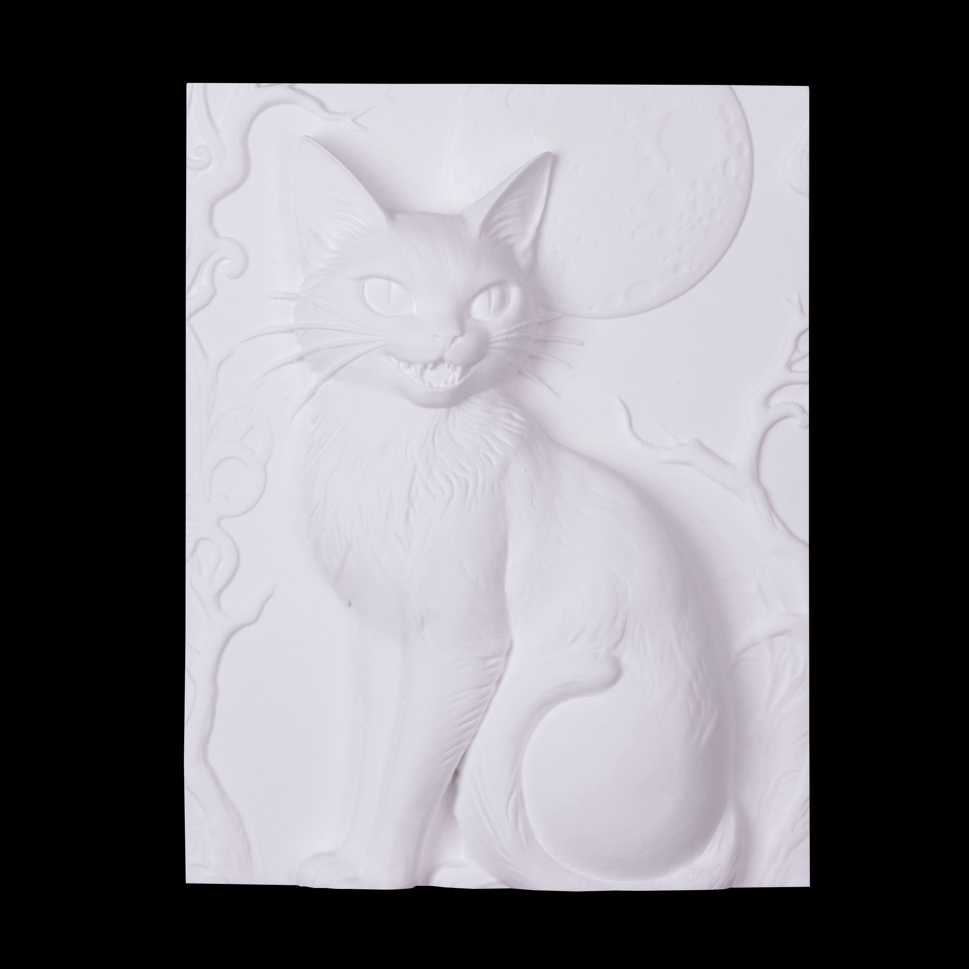 Black Cat Relief Painting Kit by Artist's Loft®
