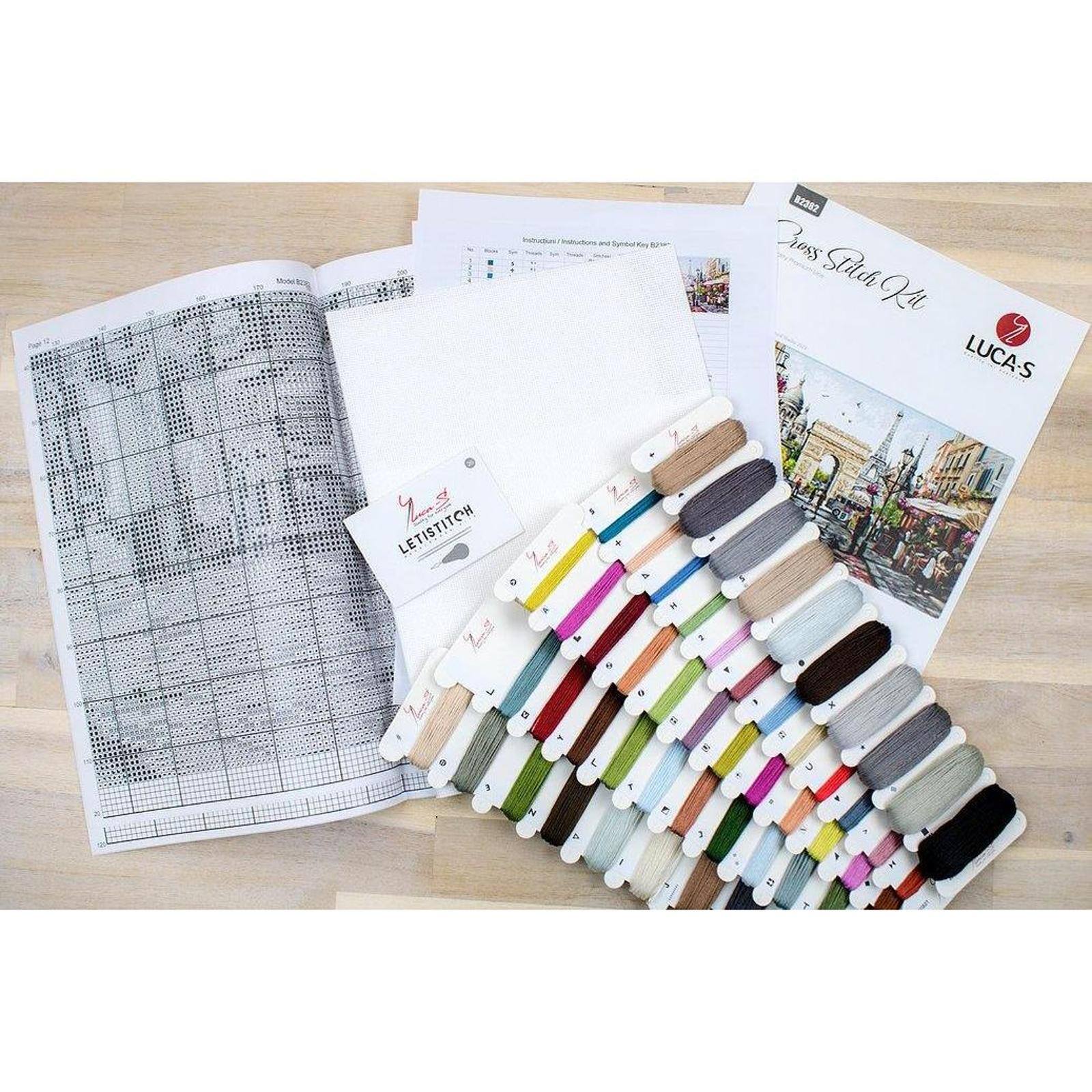 Luca-s Paris Counted Cross Stitch Kit