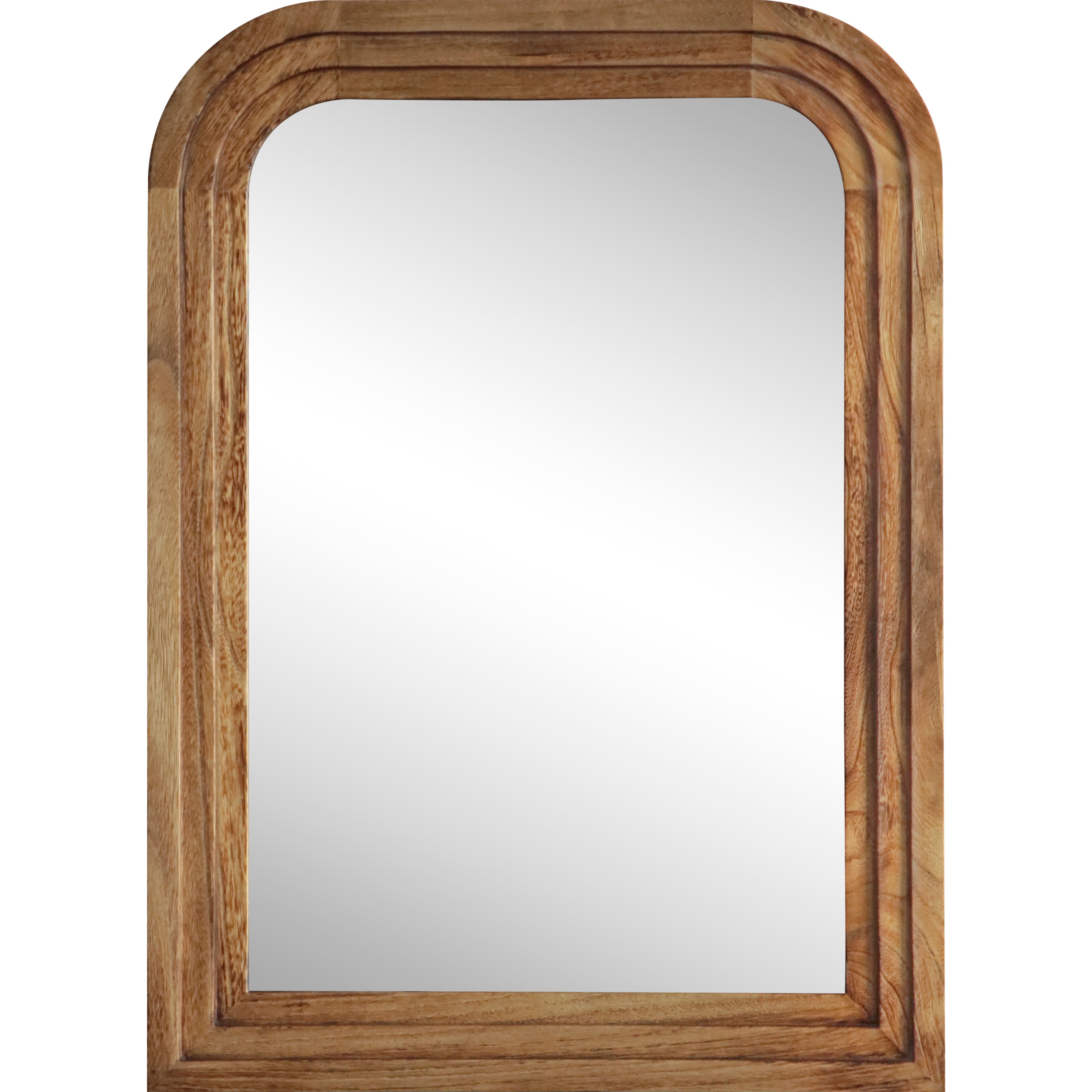 24" x 33" Arch Wall Mirror in Wood Frame by Ashland®