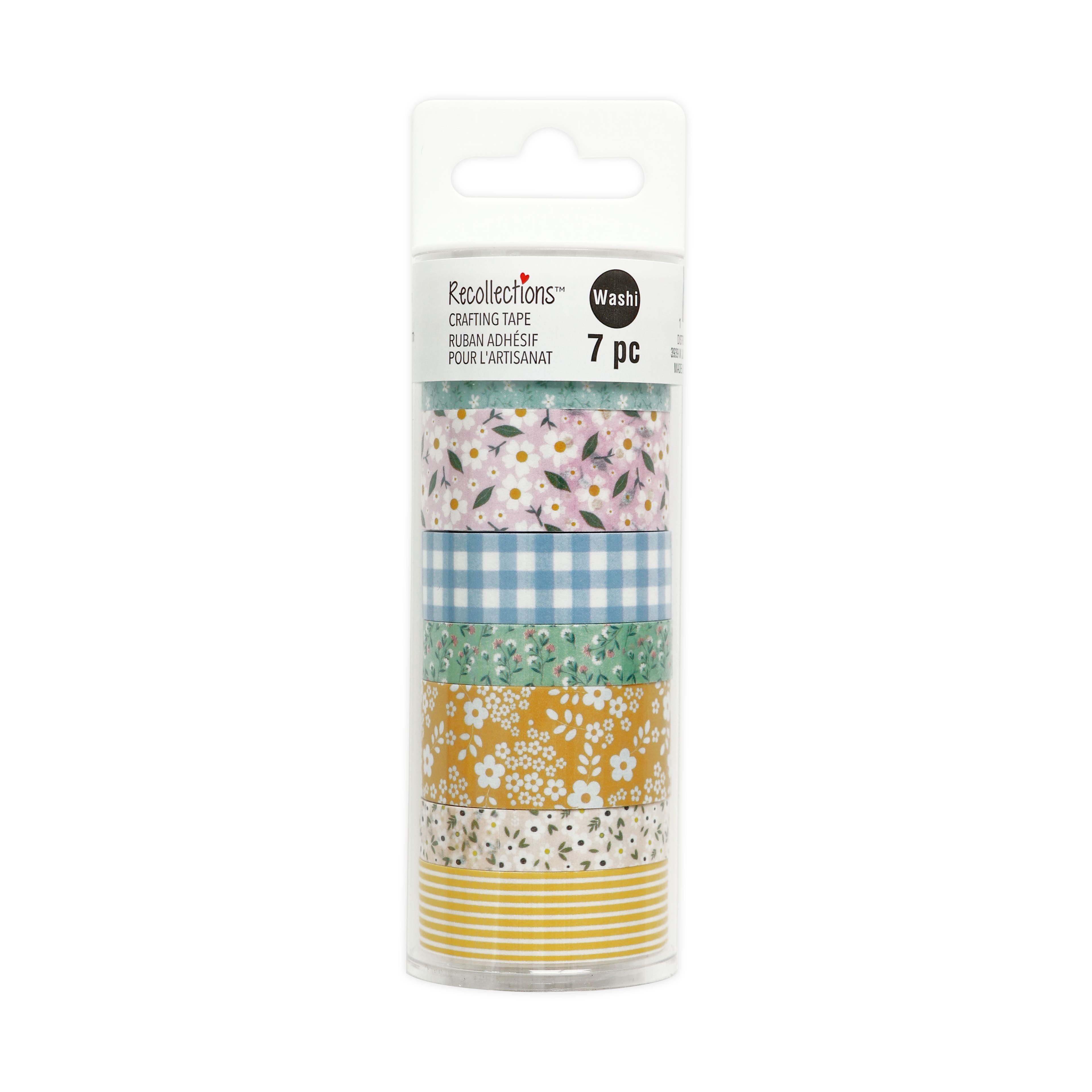 7-Piece Retro Quaint Washi Tape Tube by Recollections™