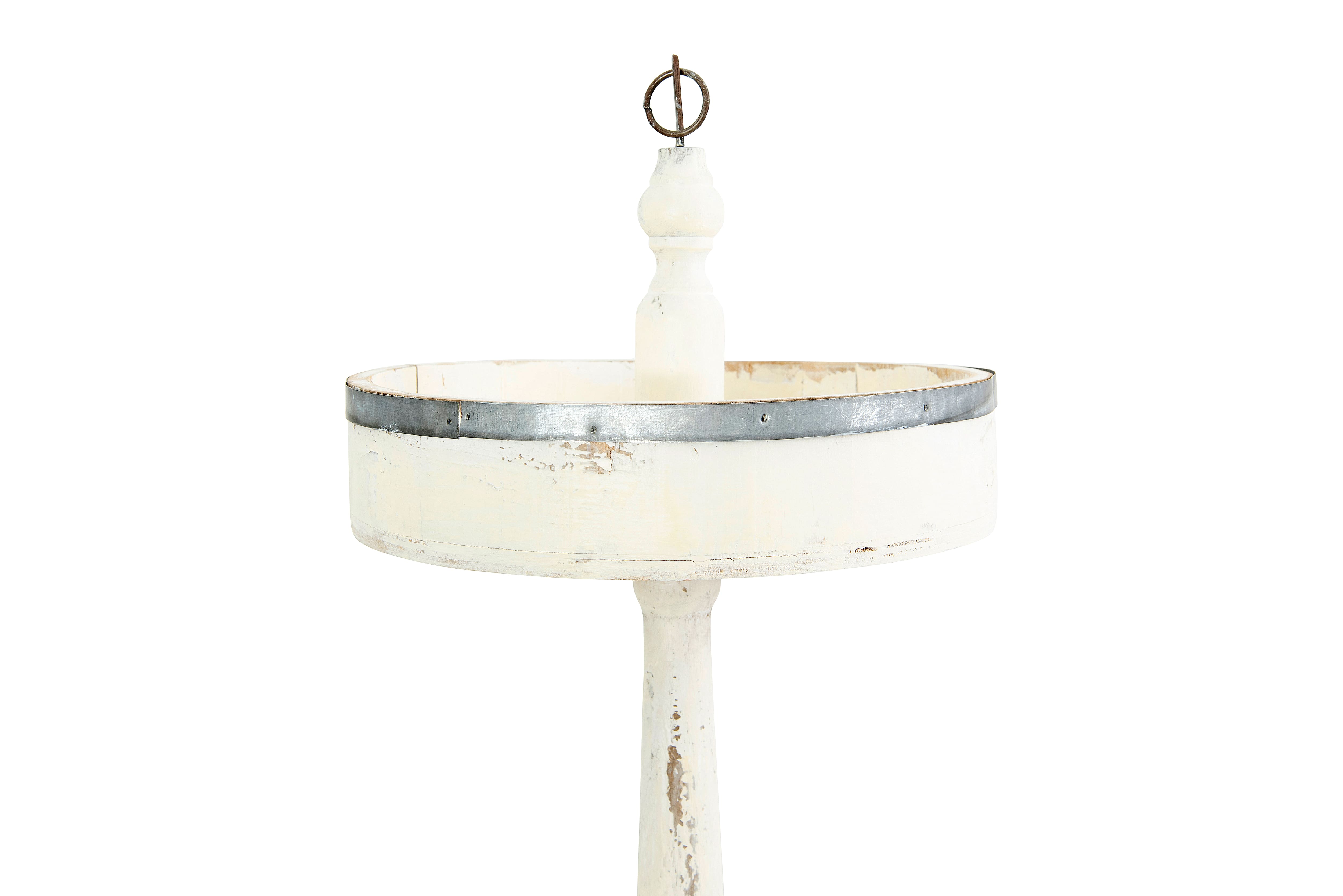 Hello Honey® 26.5" Decorative Wood & Tin 3 Tier Tray