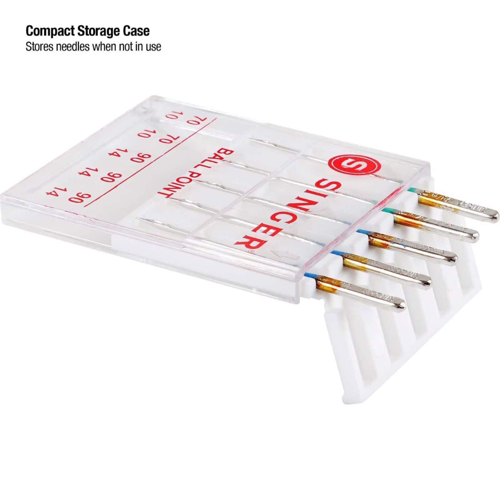 SINGER® Titanium & Standard Universal & Ball Point Sewing Machine Needles, 54ct.