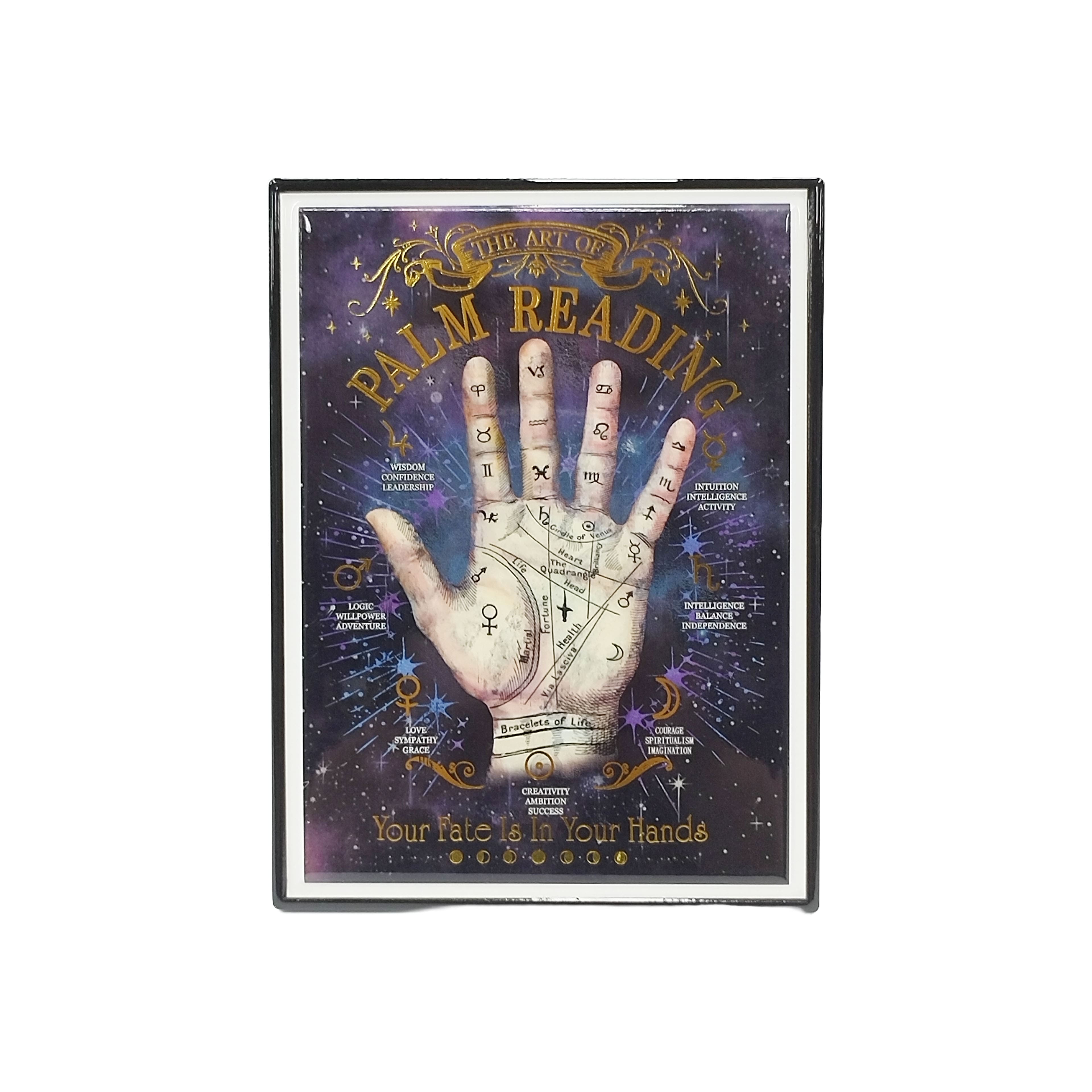 7.75" Art of Palm Reading Ceramic Tabletop Décor by Ashland®