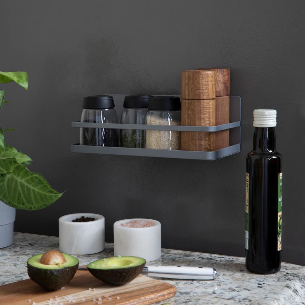 Household Essentials 10" Metal Magnetic Spice Organizer