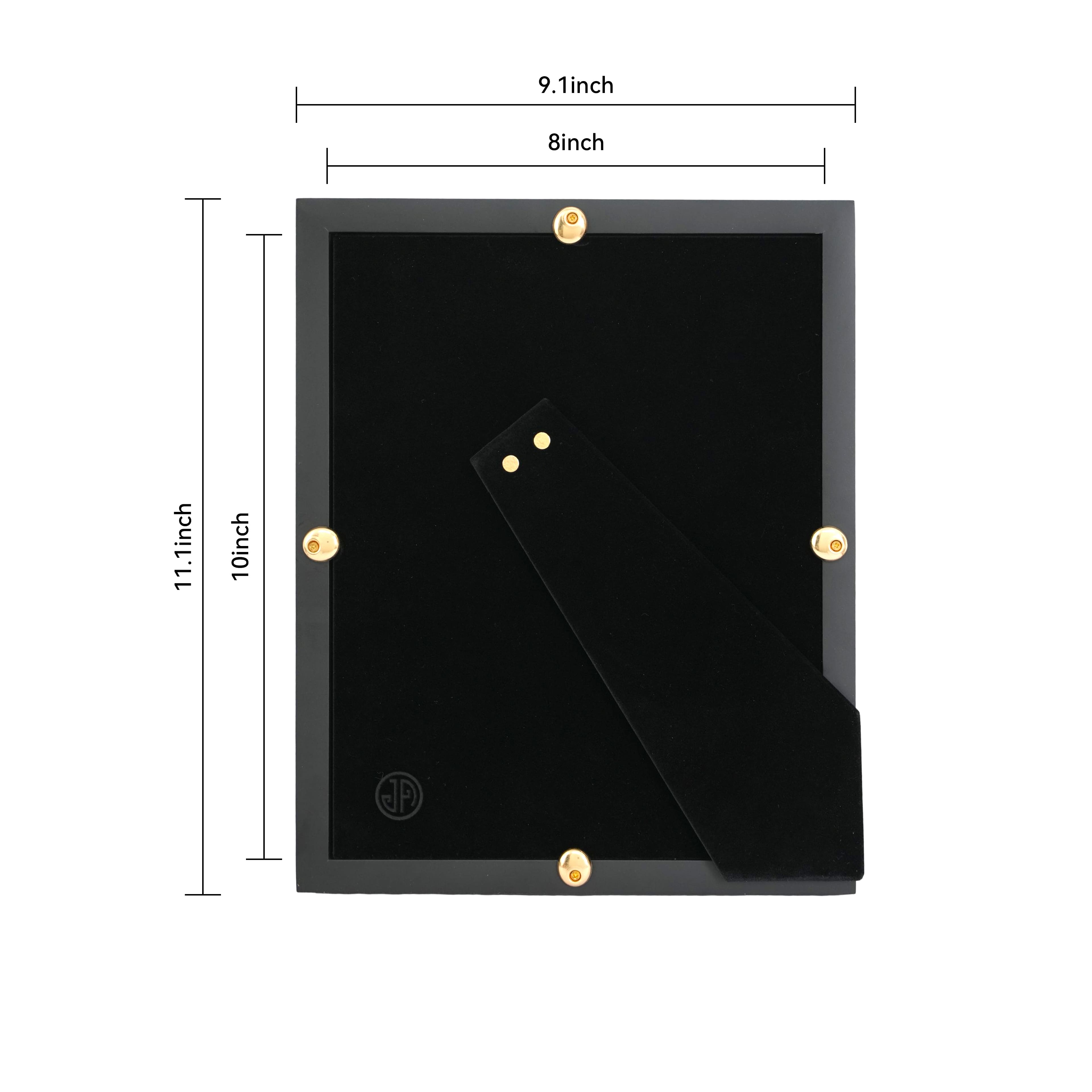 Jonathan Adler x Michaels 5" x 7" Black & White Greek Key Matted Wood Tabletop Frame