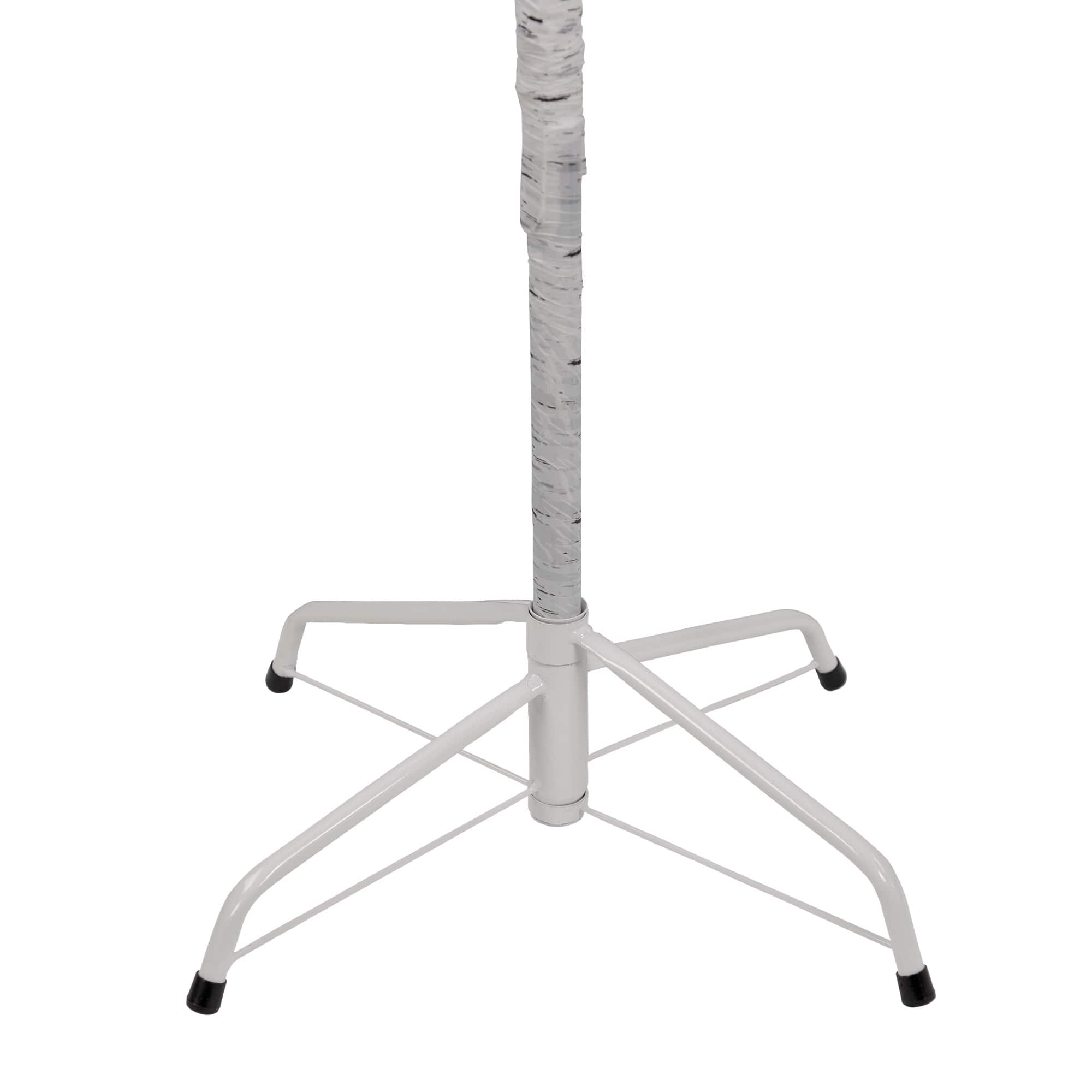 4ft. Pre-Lit White Birch Twig Artificial Christmas Tree, Pure White LED Lights