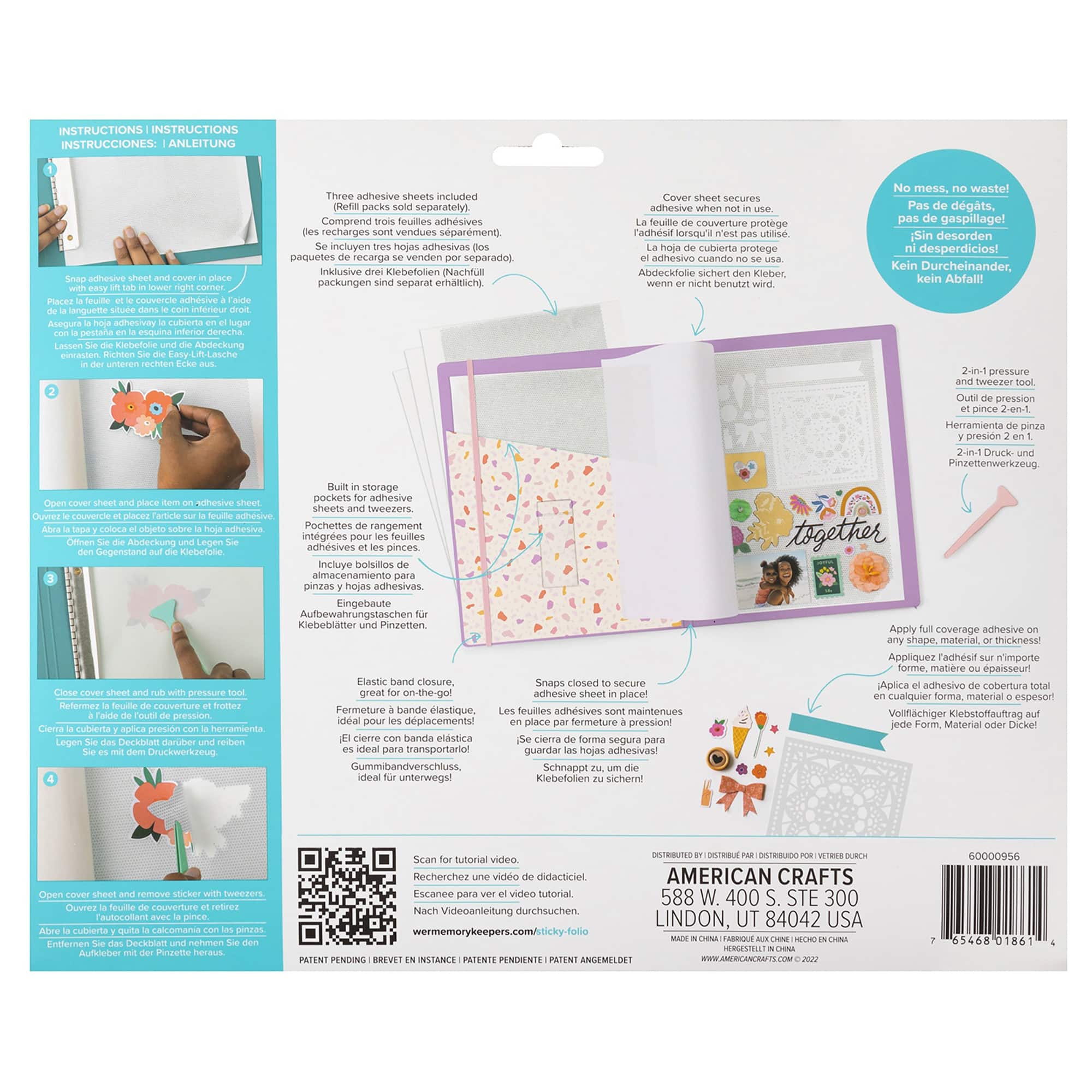 We R Memory Keepers® 8.5" x 11" Sticky Folio