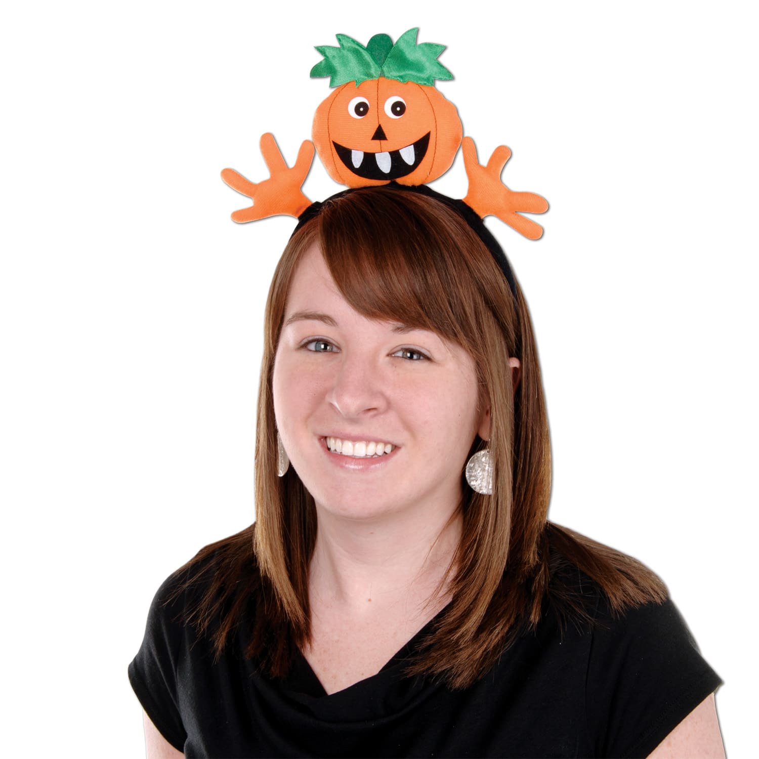Beistle 00528 Pumpkin Headband - Pack of 12
