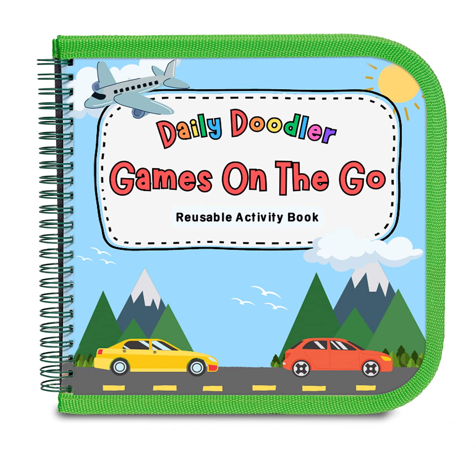The Pencil Grip™ Travel Daily Doodler Reusable Activity Book Kit
