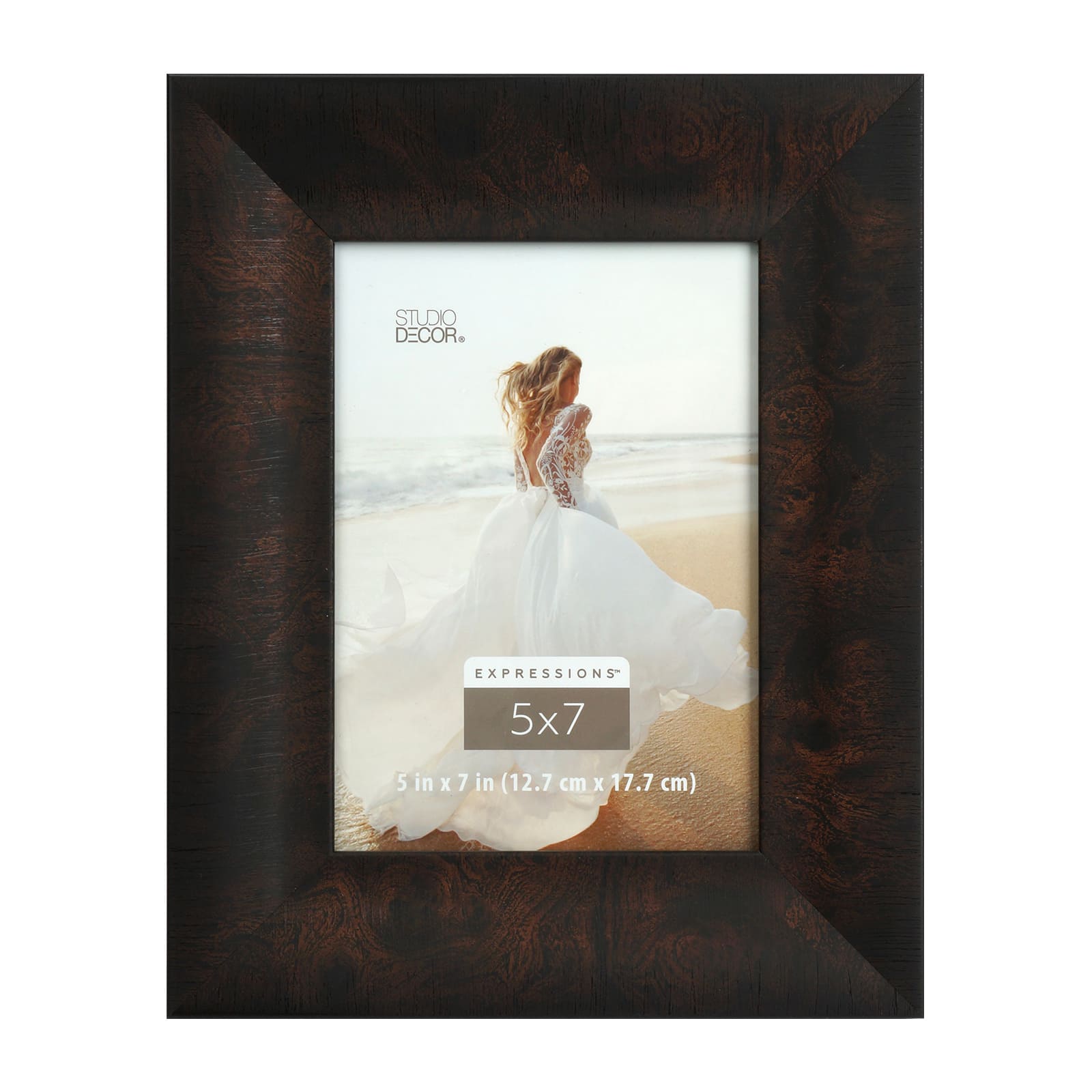 Expressions™ 5" x 7" Espresso Beveled Frame by Studio Décor®