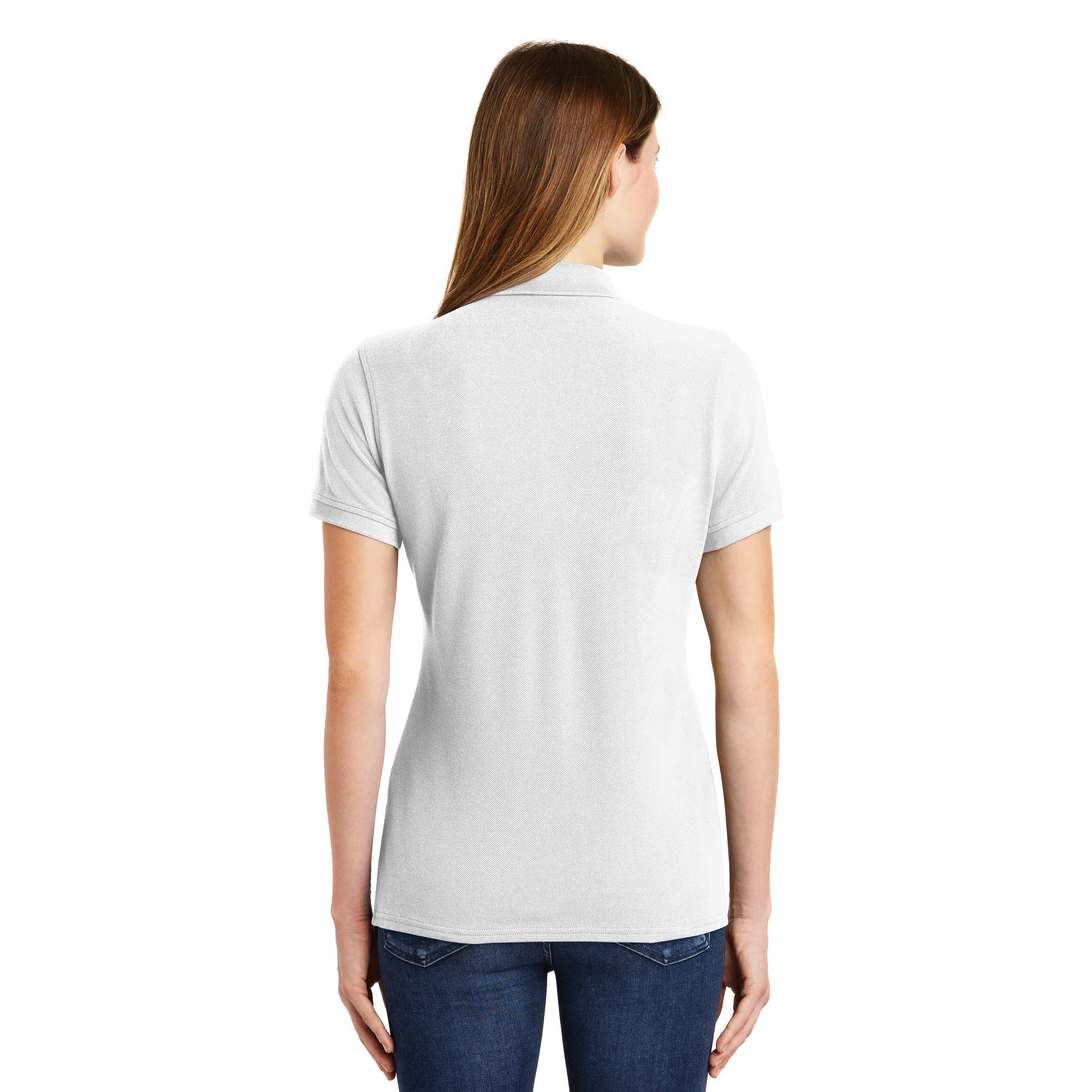 Port & Company® Combed Ring Spun Ladies Pique Polo