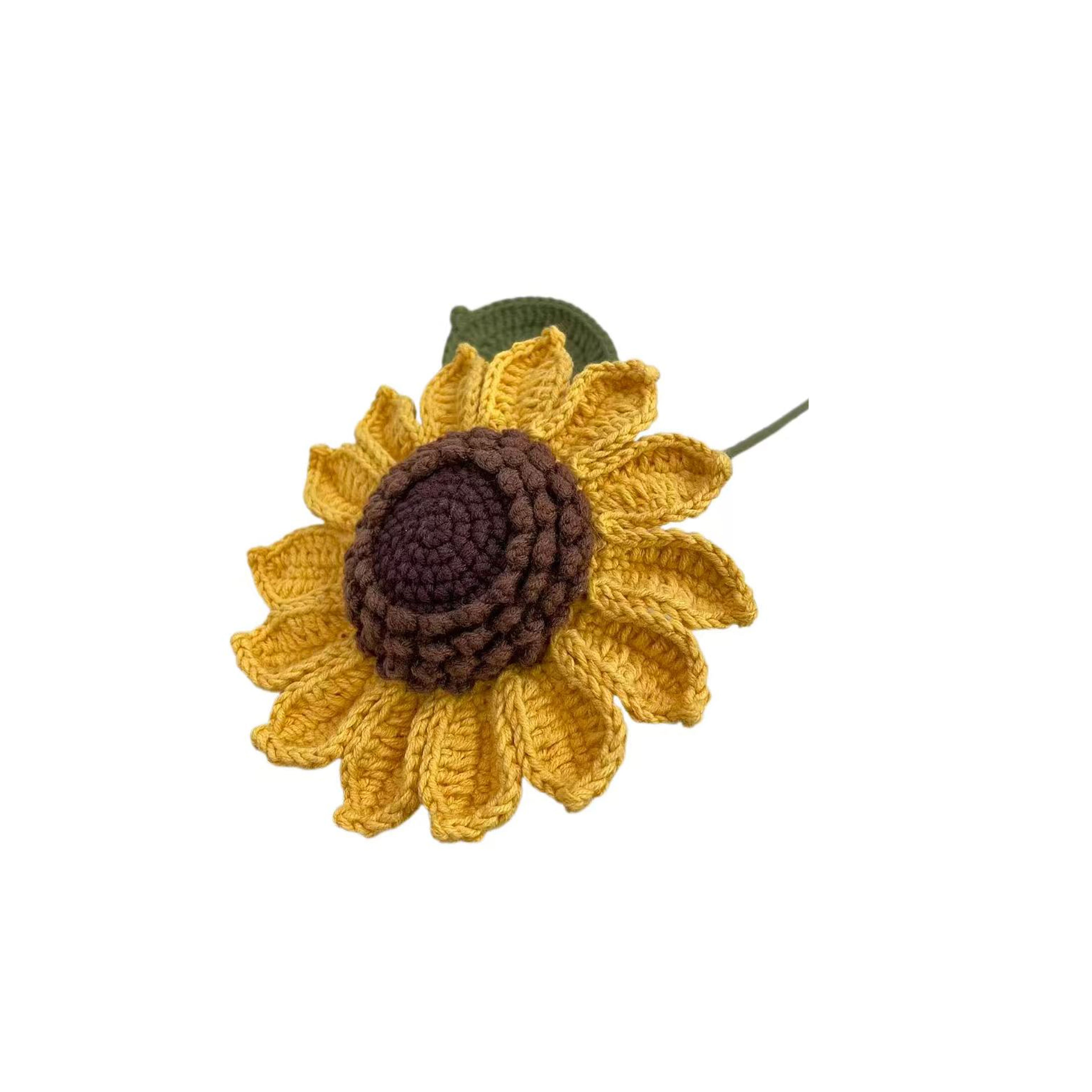 13" Crochet Sunflower Pick by Ashland®