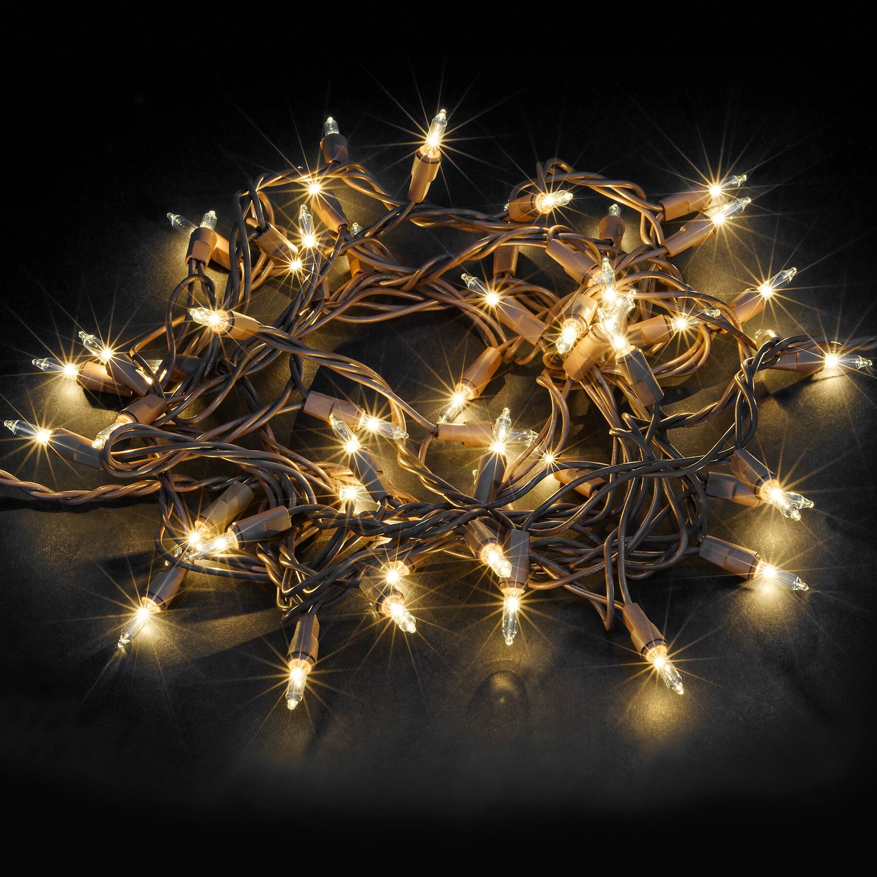 8 Pack: Creative Collection™ 50ct. Clear Shimmer String Lights Grapevine by Ashland™