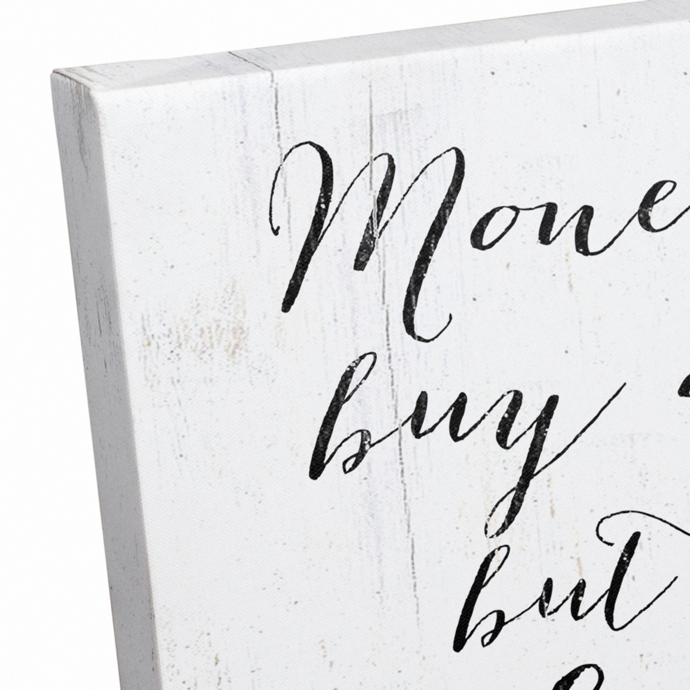 Money Can Buy a Dog Canvas Wall Art