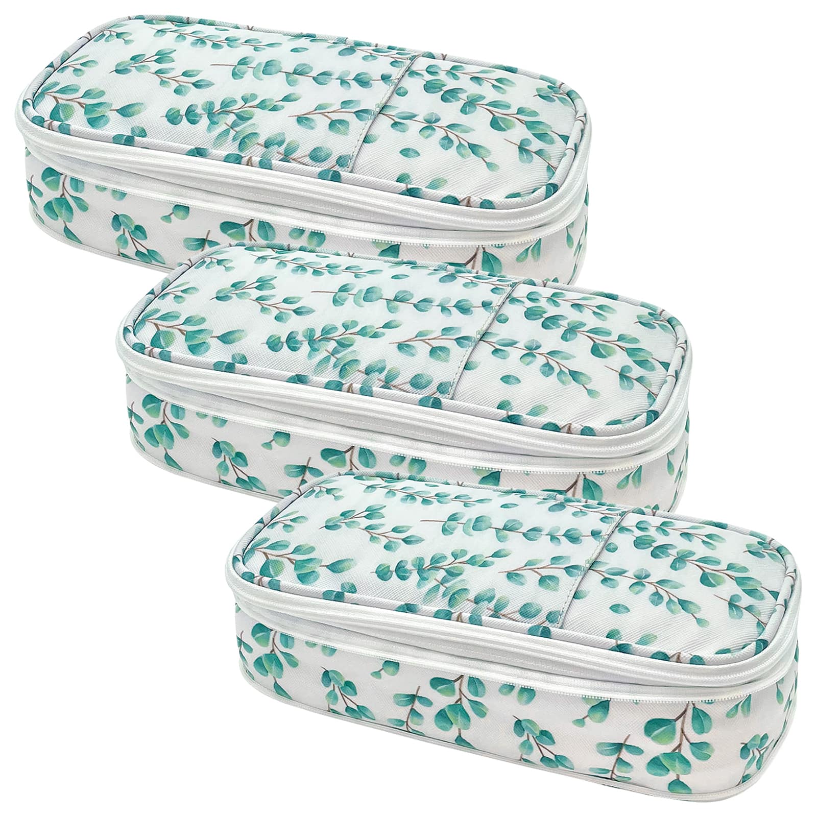 Teacher Created Resources Eucalyptus Pencil Cases, 3ct.