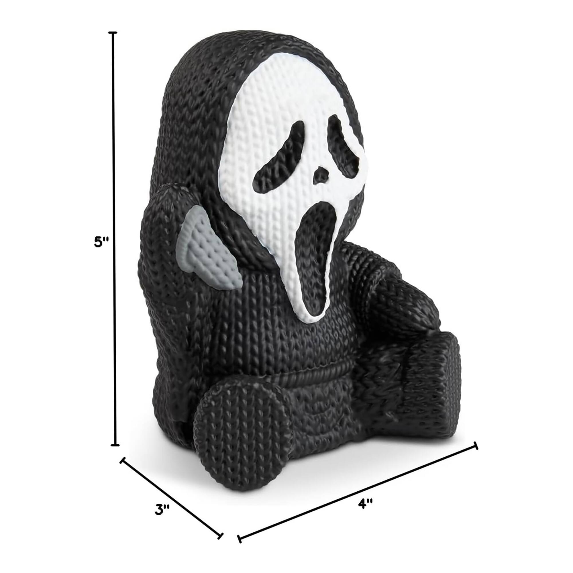Handmade by Robots™ 5" Black & White Ghost Face
