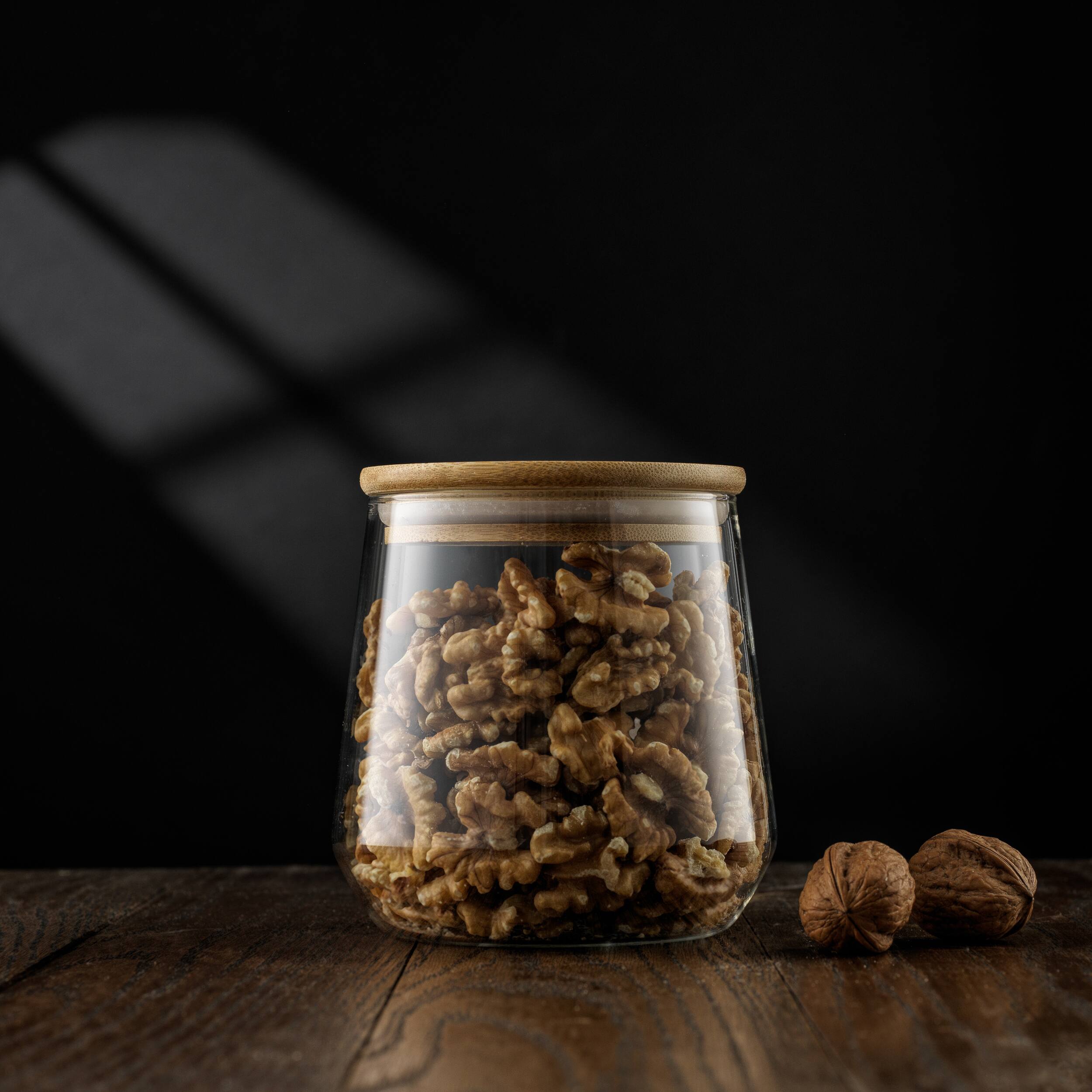 JoyJolt® 31oz. Glass Storage Jar with Bamboo Lid