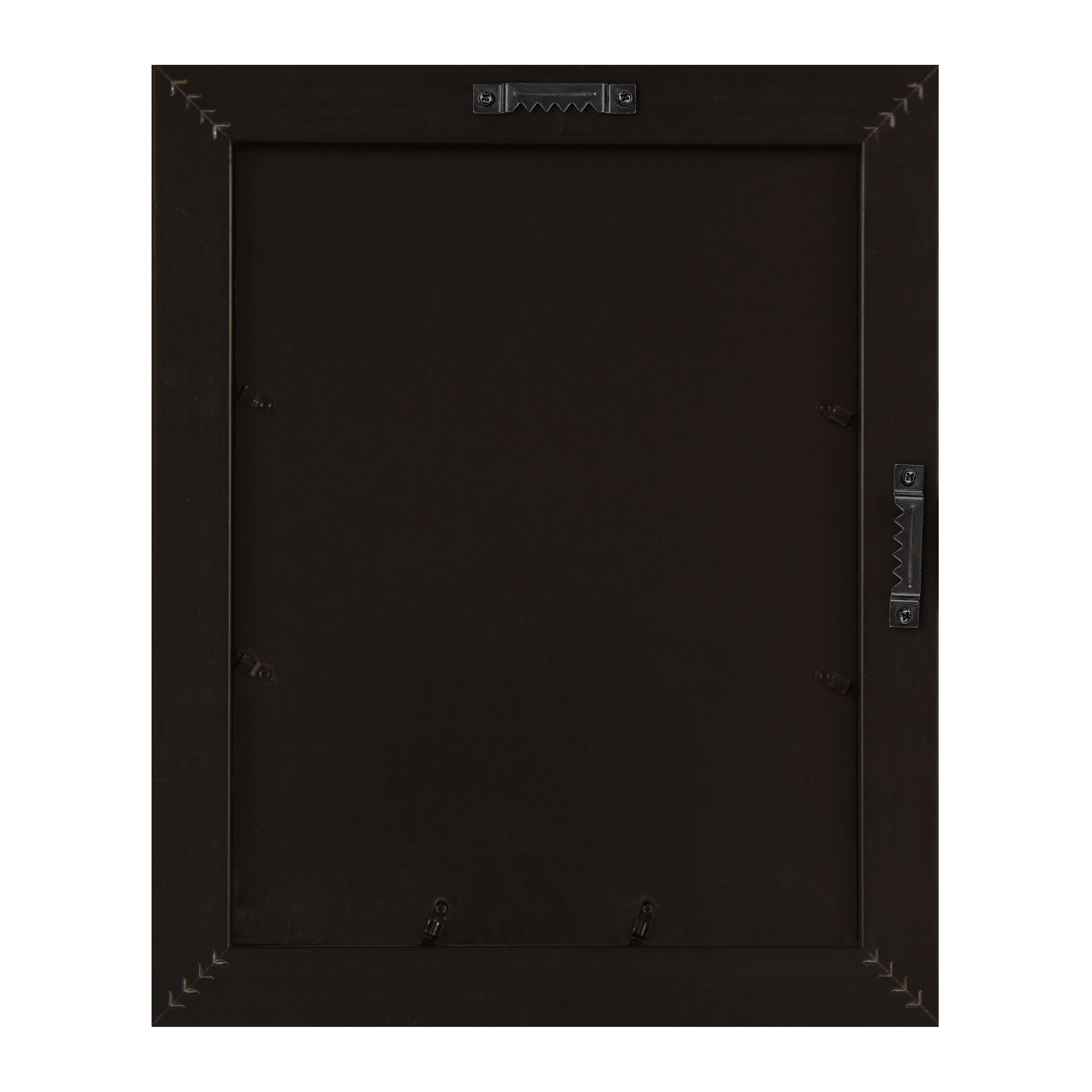 Home Black Wash with Gold Fillet Wood Wall Frame by Ashland®