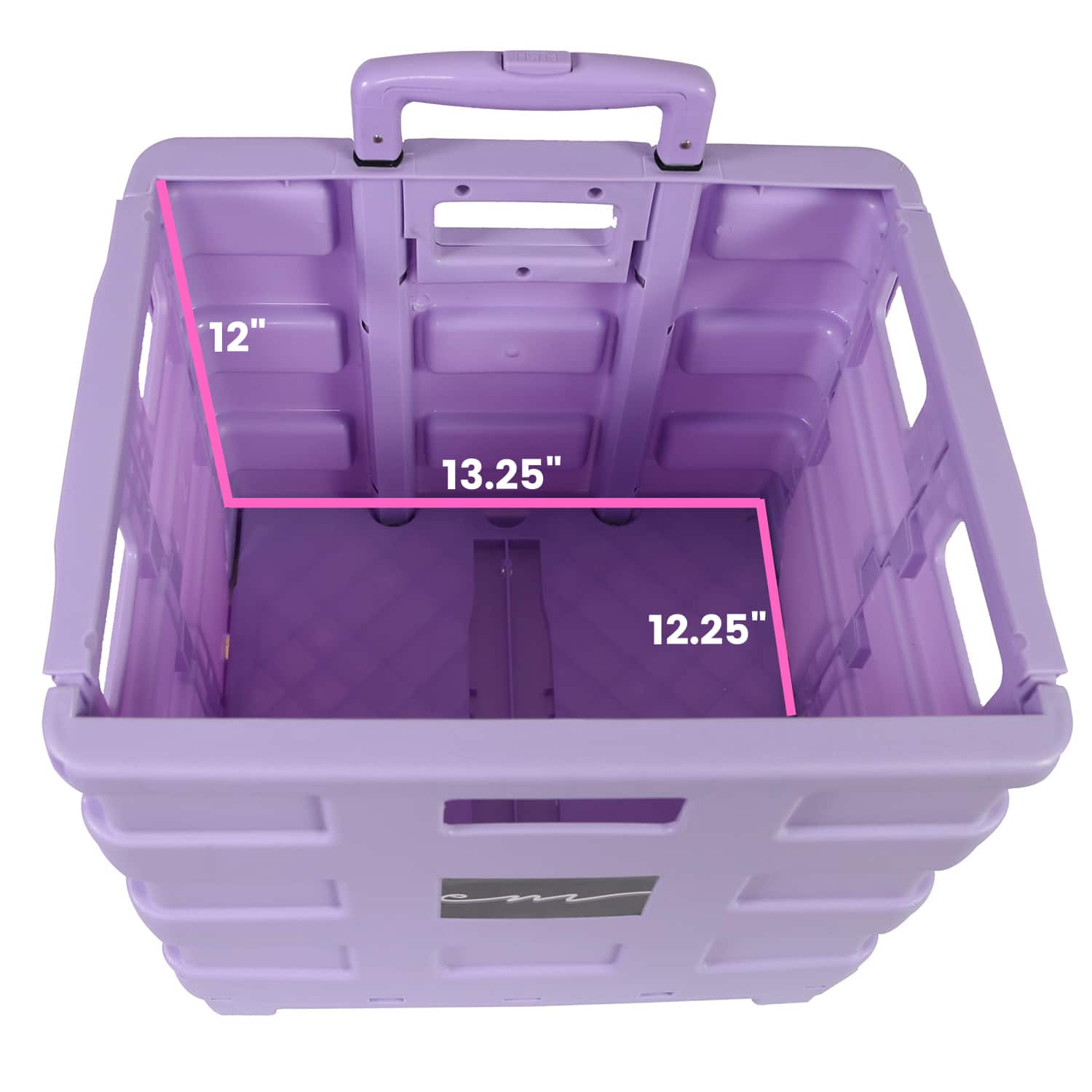 Everything Mary Collapsible Rolling Cart with Lid