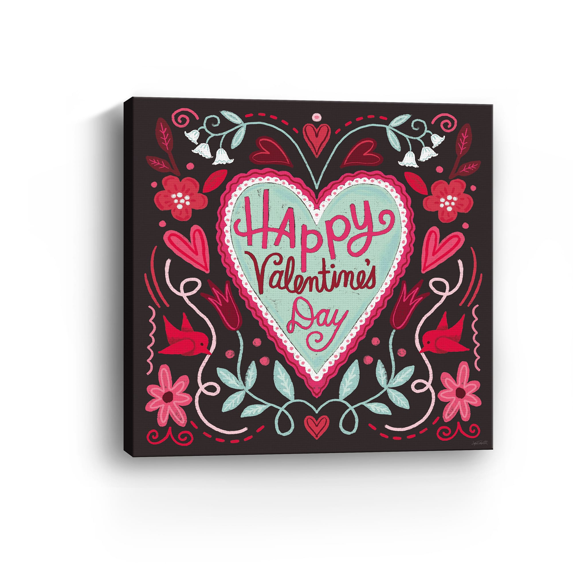 Sweet Hearts VI Canvas Giclée Art
