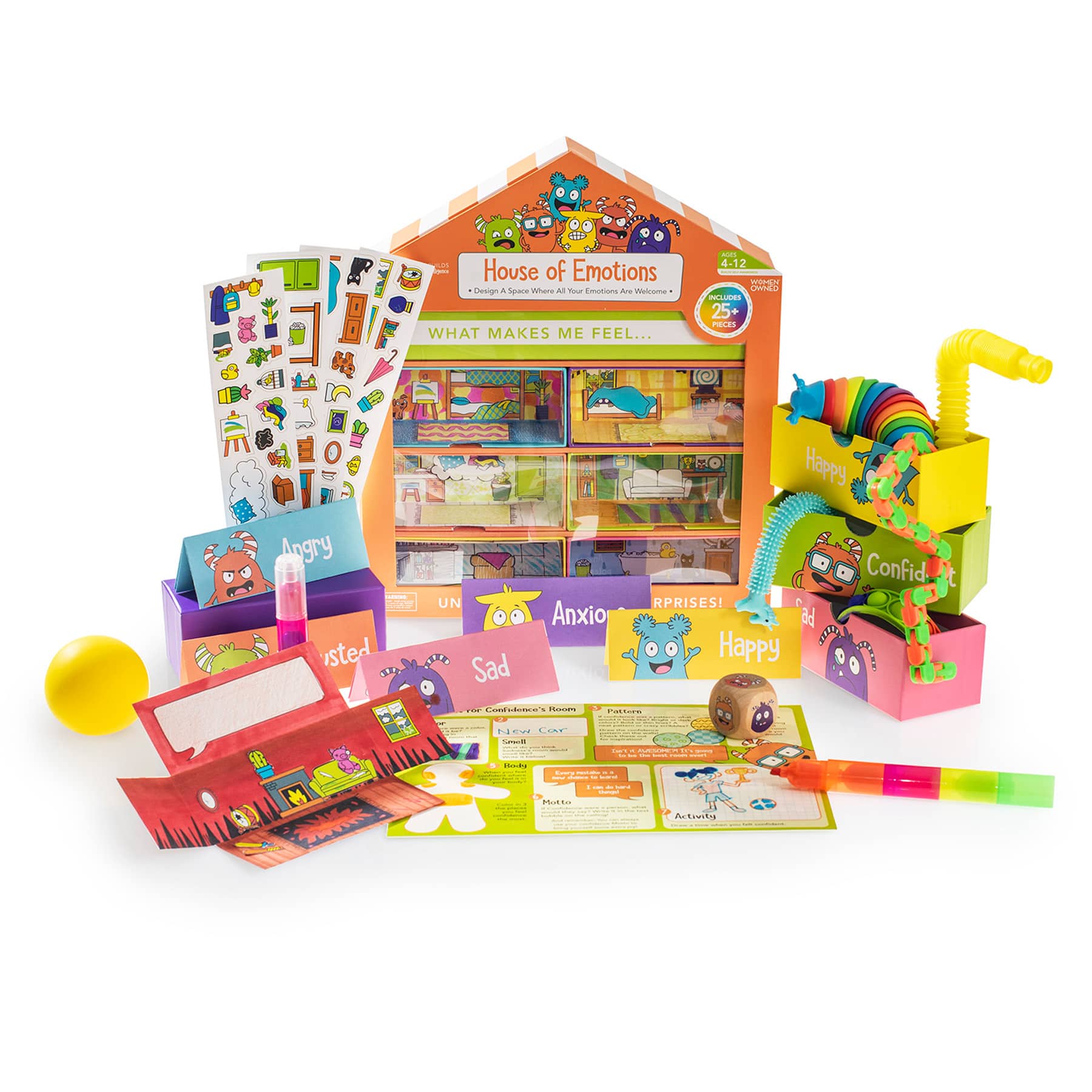 Open the Joy House of Emotions Playhouse Kit