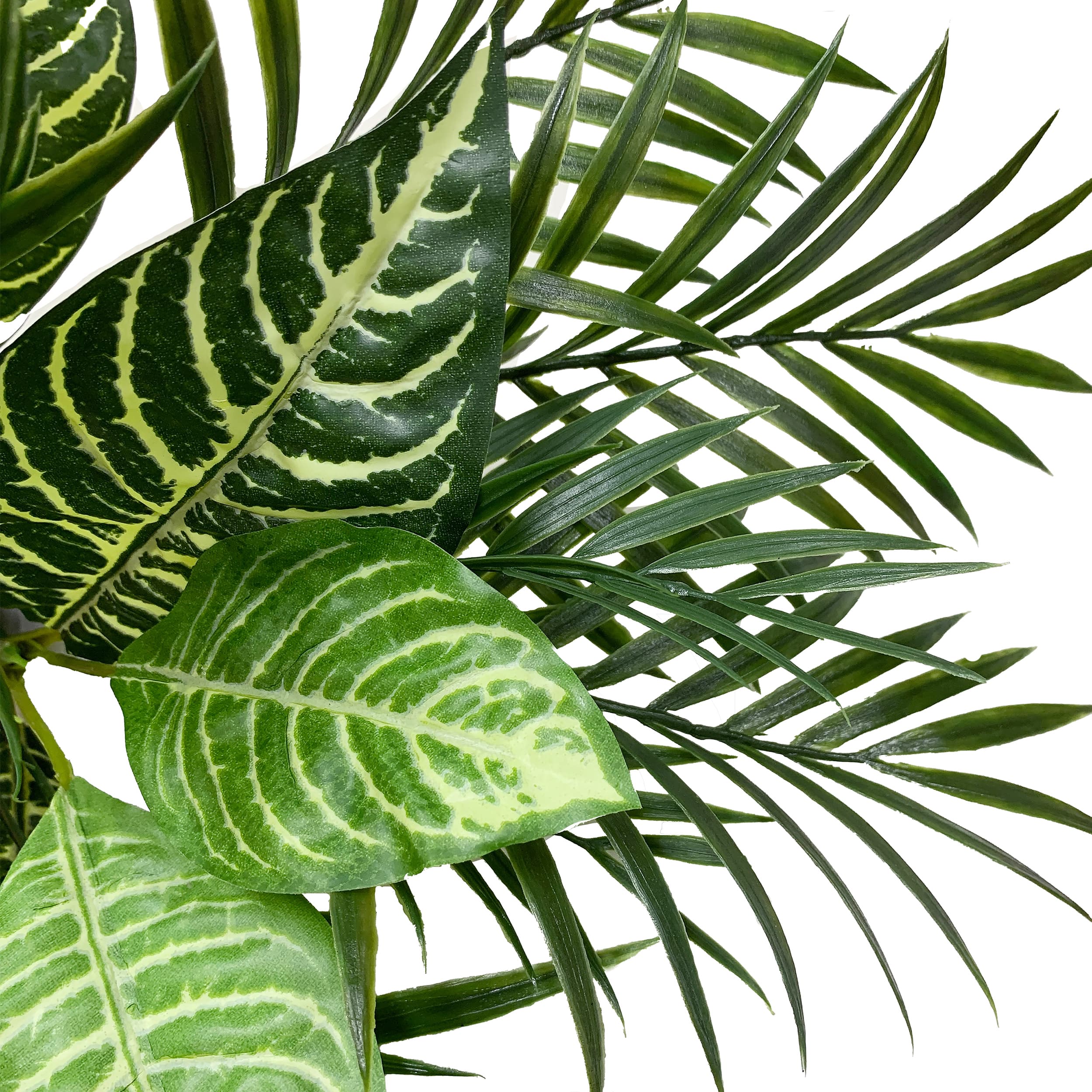 18" Green Zebra Palm Mix Bush by Ashland®