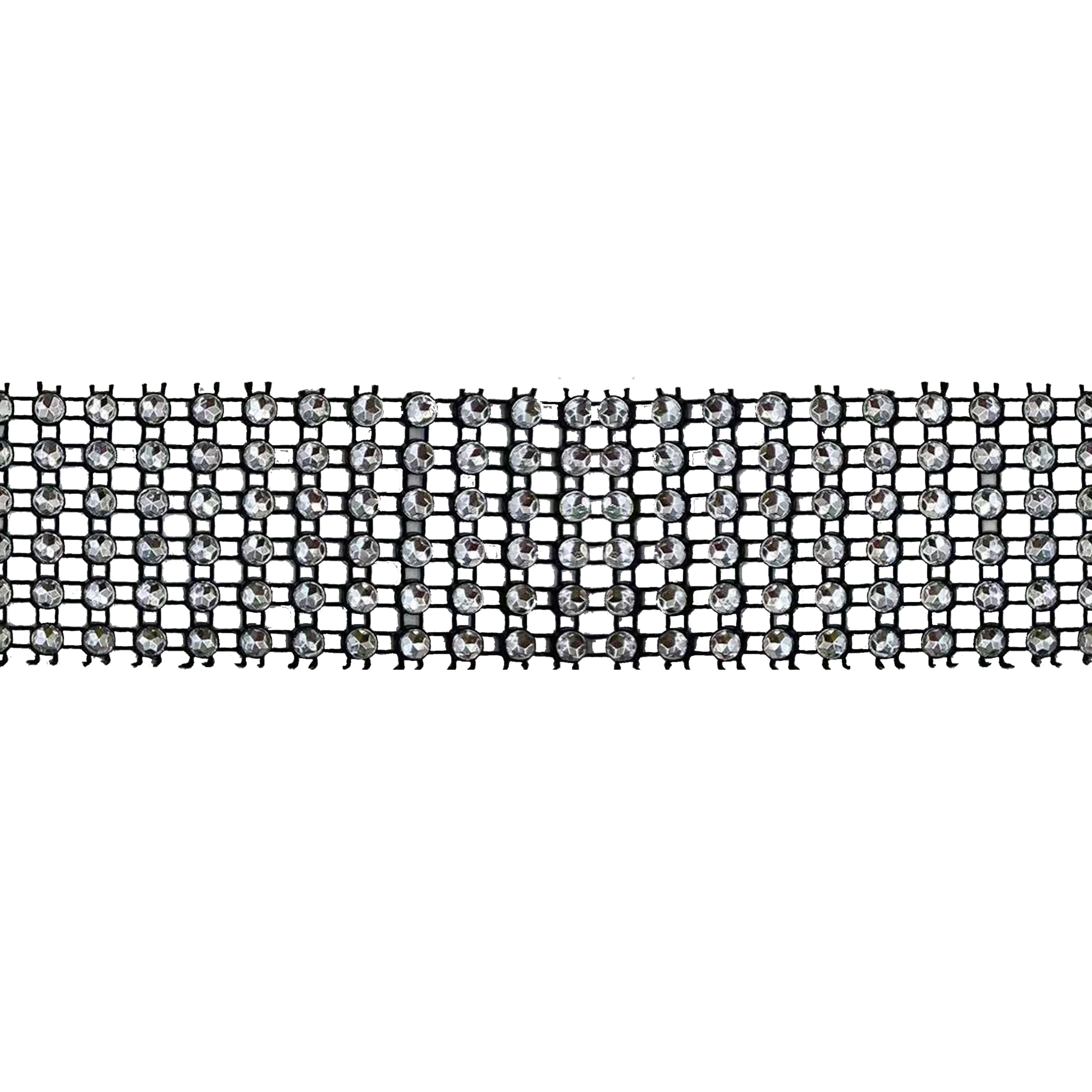 1" Faux Diamond Fashion Trim by Celebrate It