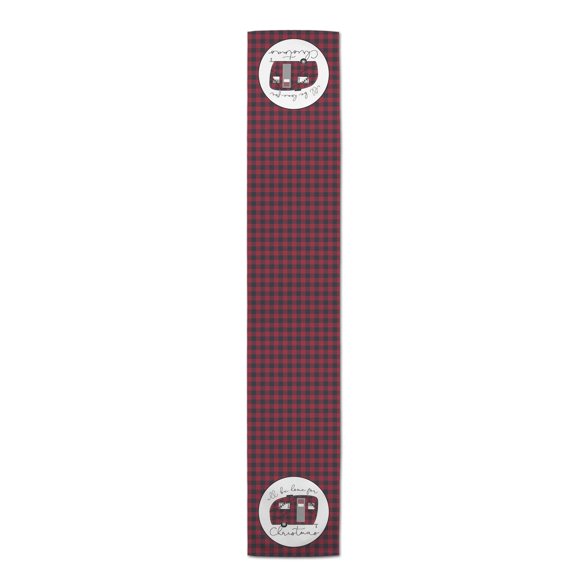 72" Christmas Camper Table Runner
