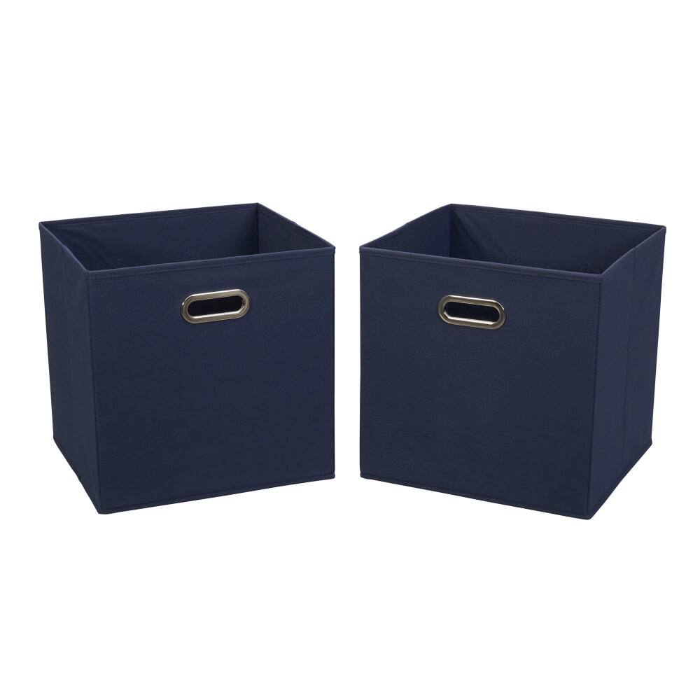 2 Pack Household Essentials 13" Fabric Storage Bins