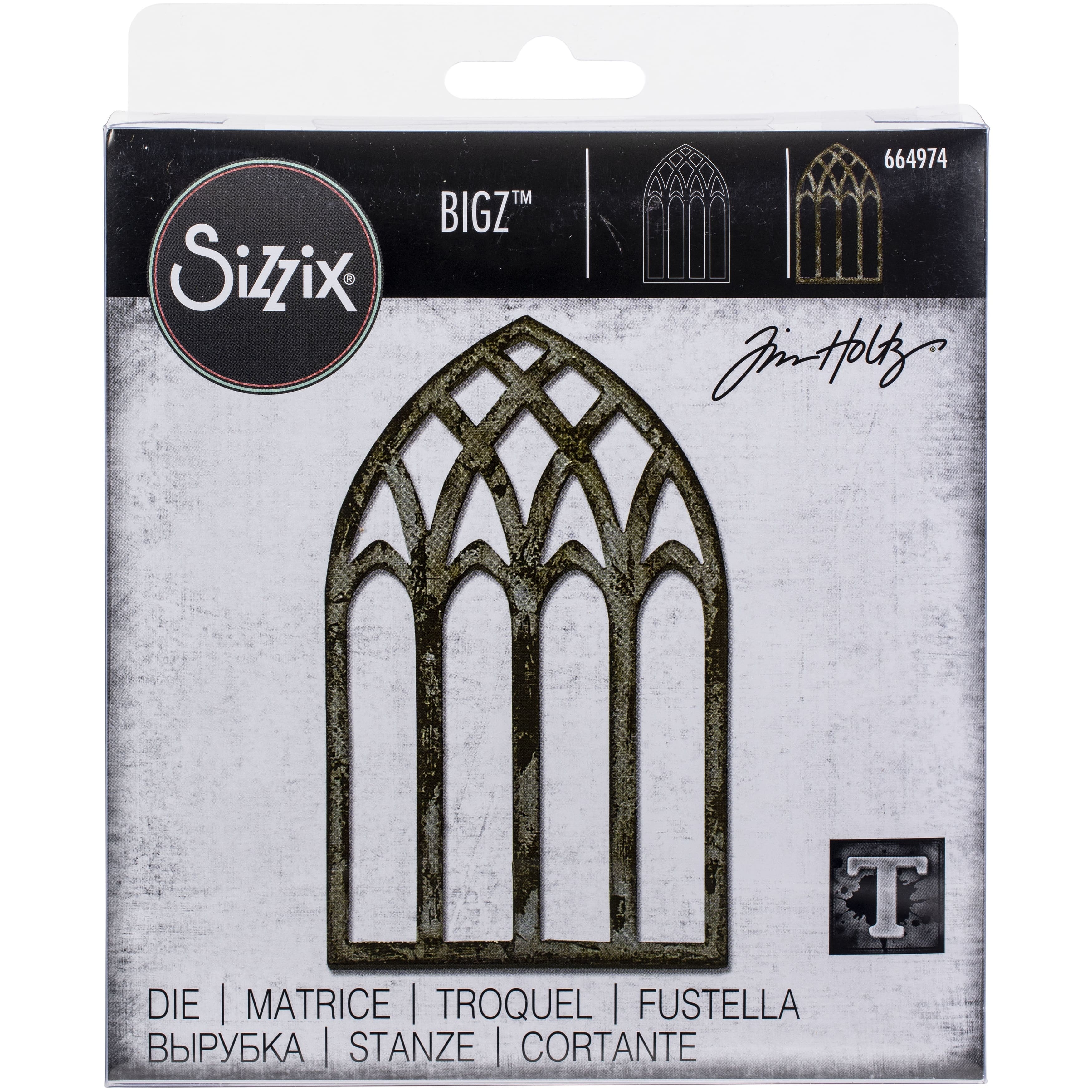Sizzix® Bigz™ Cathedral Window Die Set by Tim Holtz® | Michaels