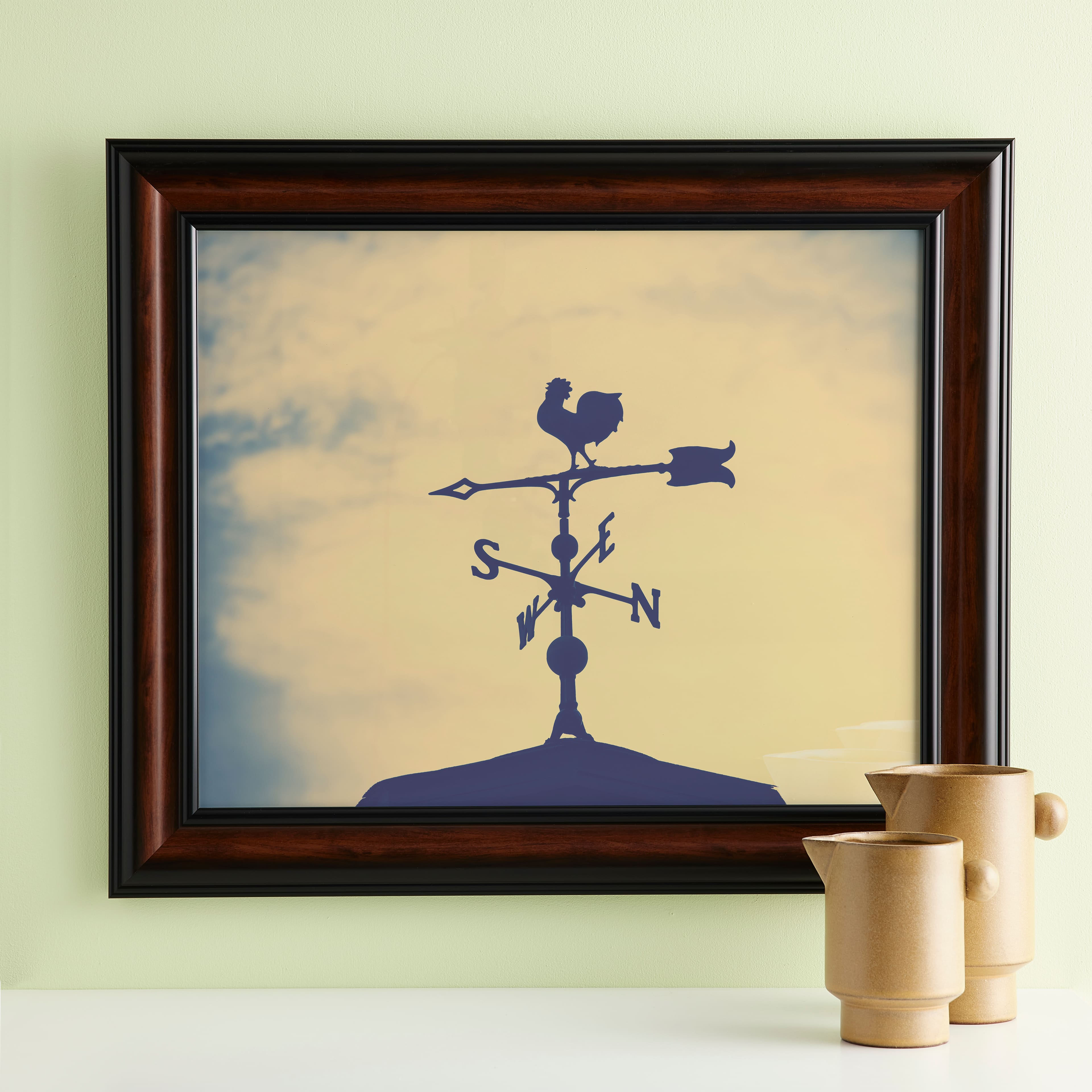 Home Brown & Black Wood Grain Frame by Studio Décor®