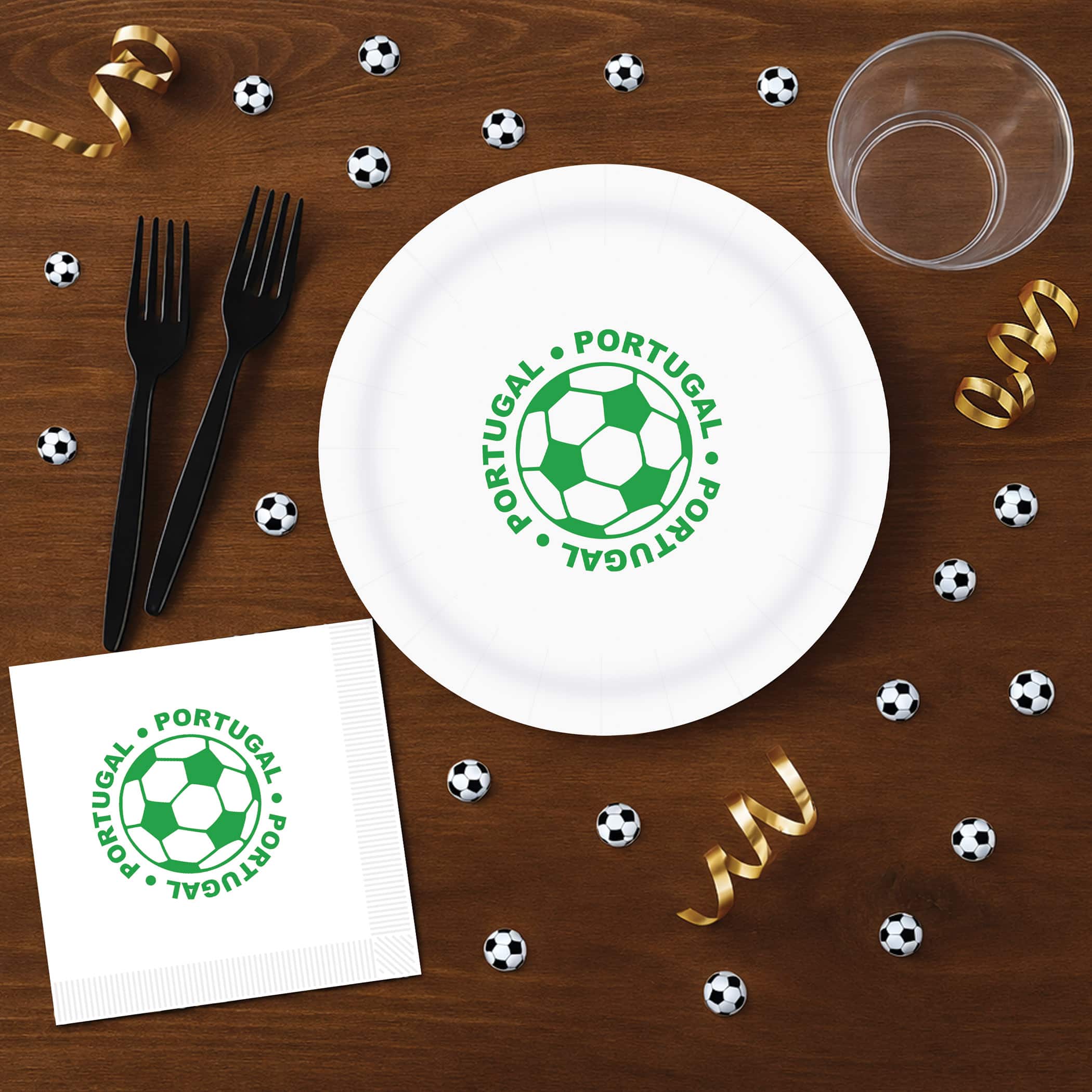Portugal Soccer Luncheon Napkins, 32ct.
